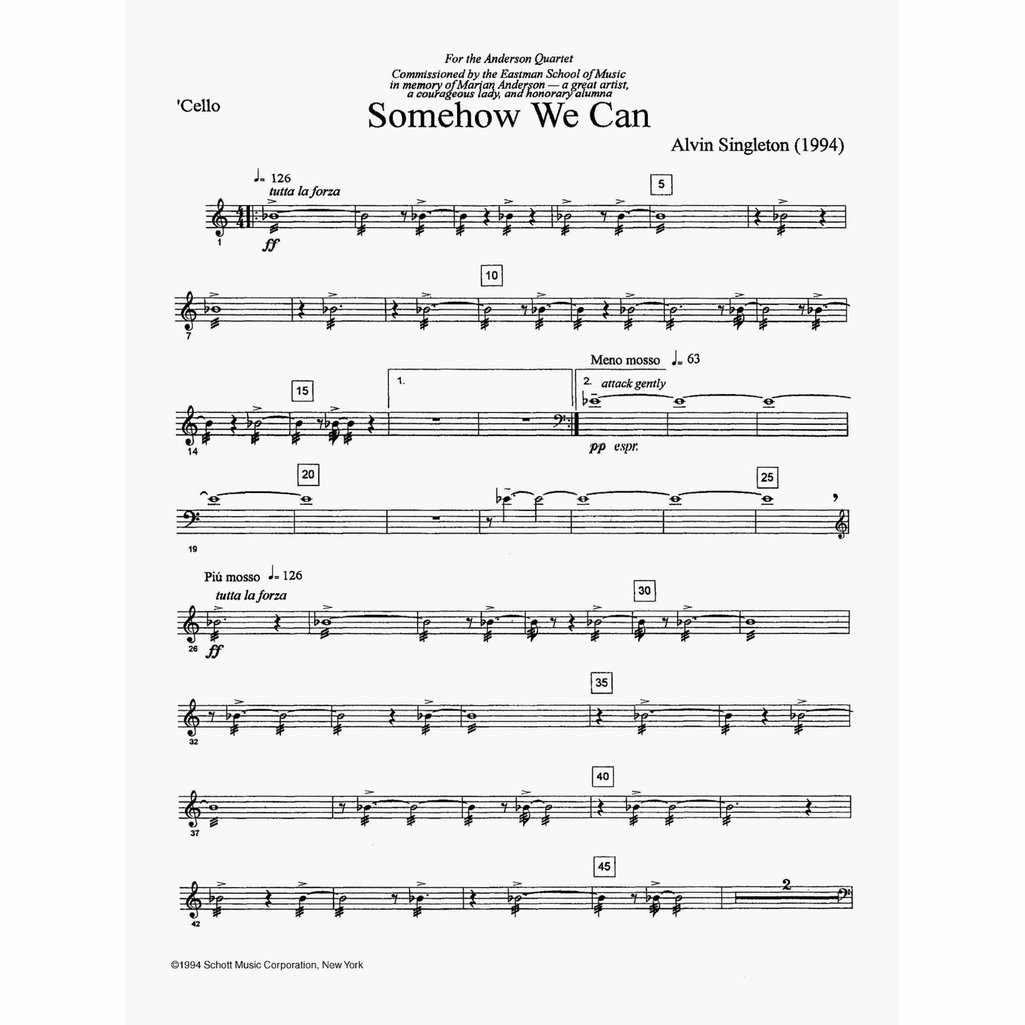 Sample: Cello (Pg. 1)