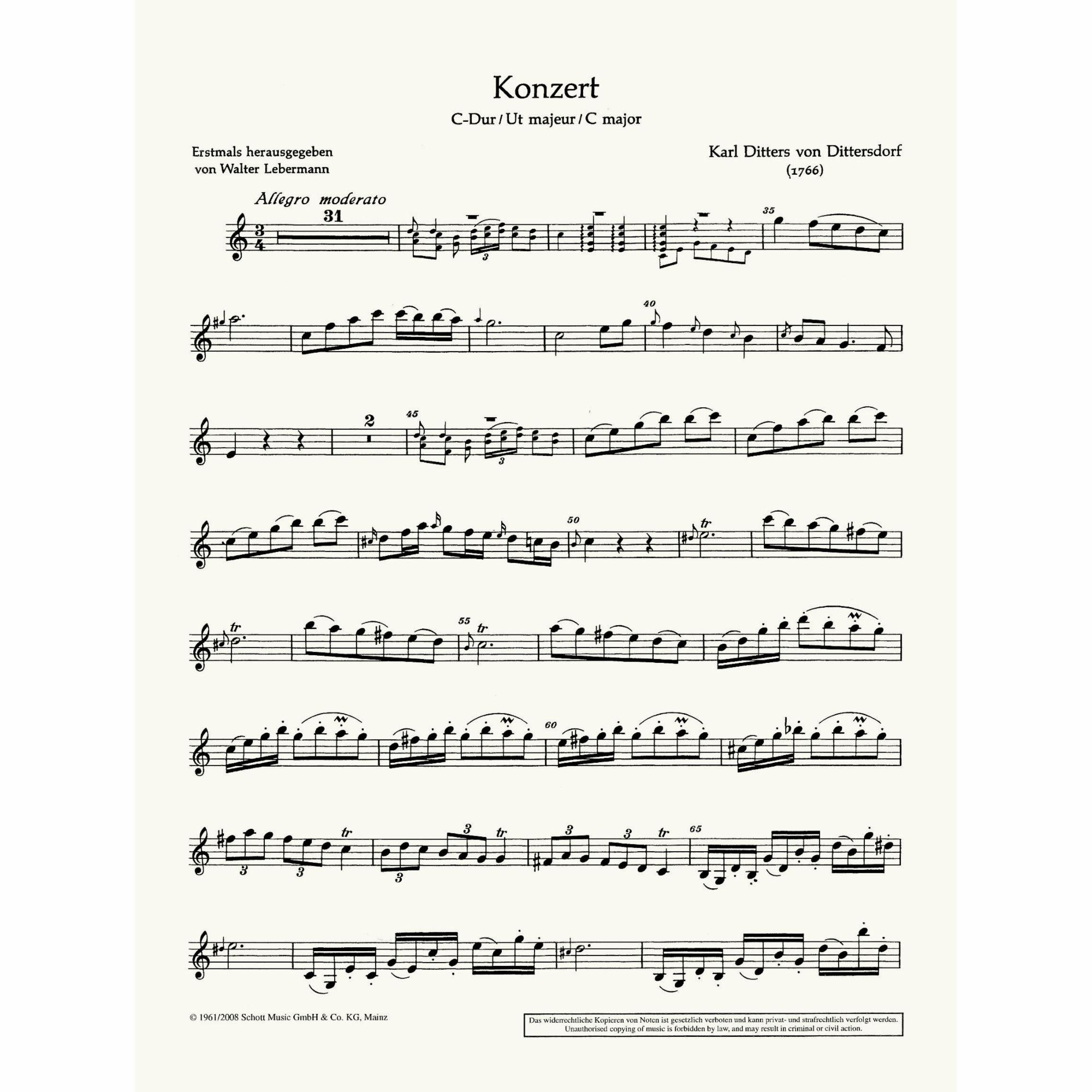 Sample: Violin Part