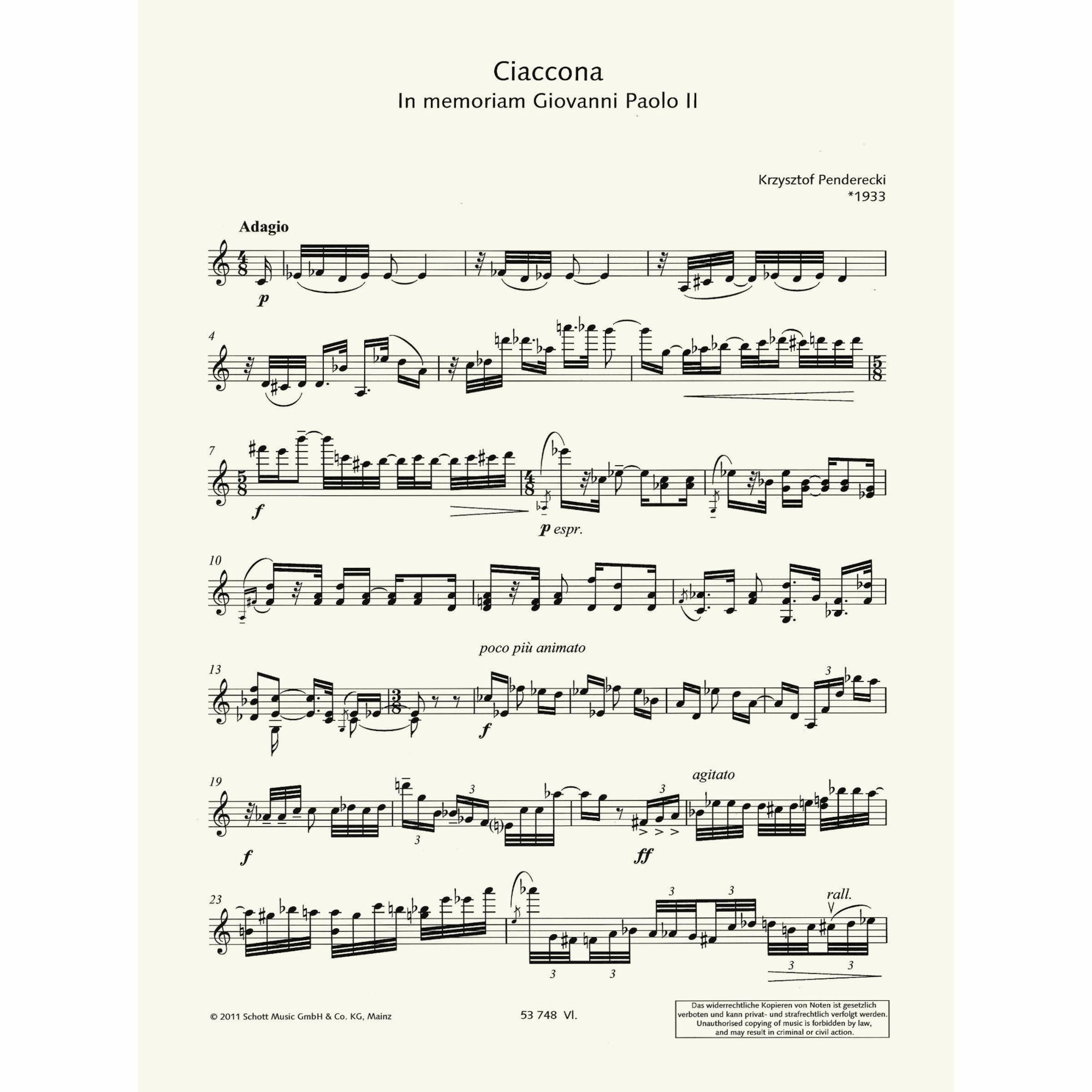 Sample: Violin (Pg. 2)