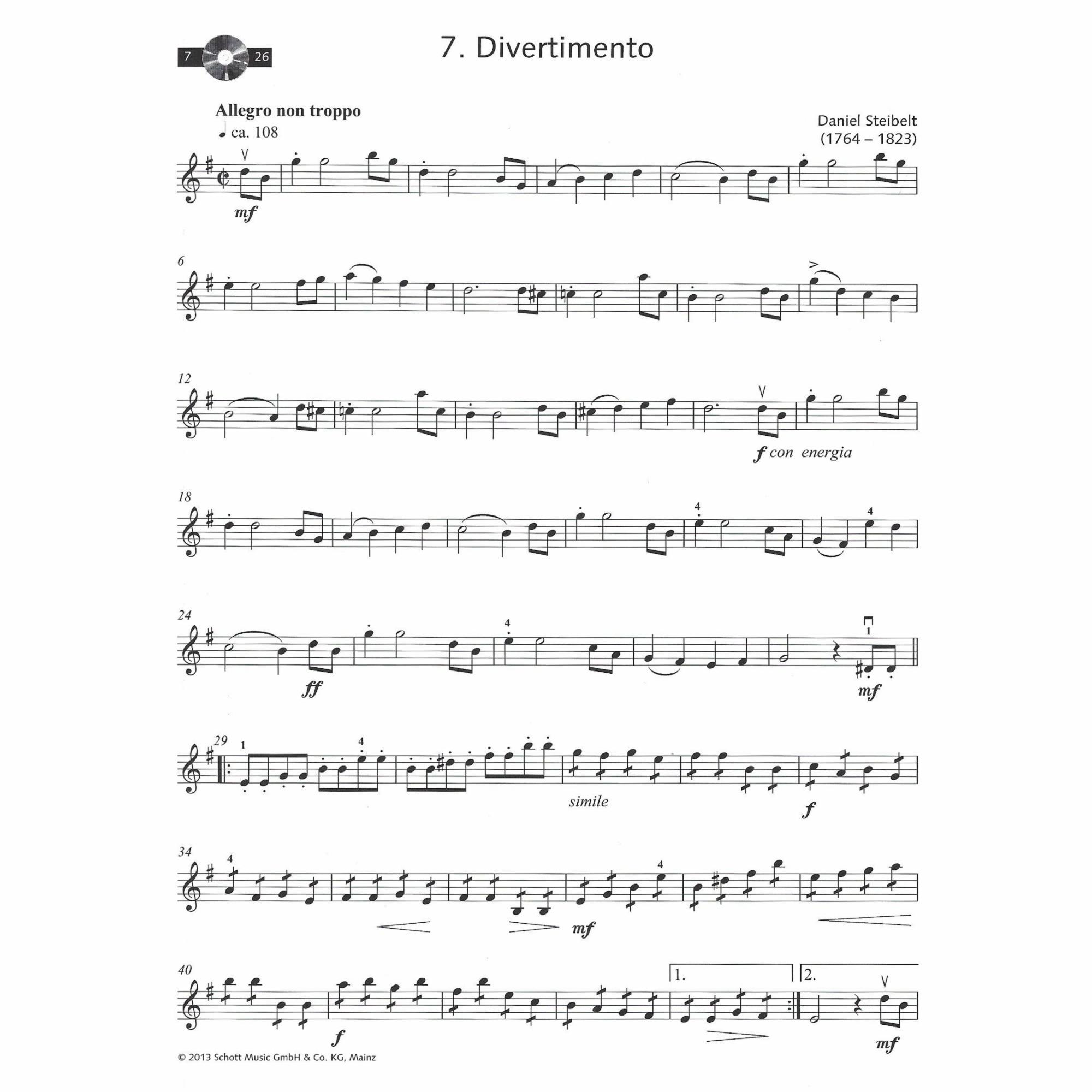 Sample: Vol. 2, Violin (Pg. 8)