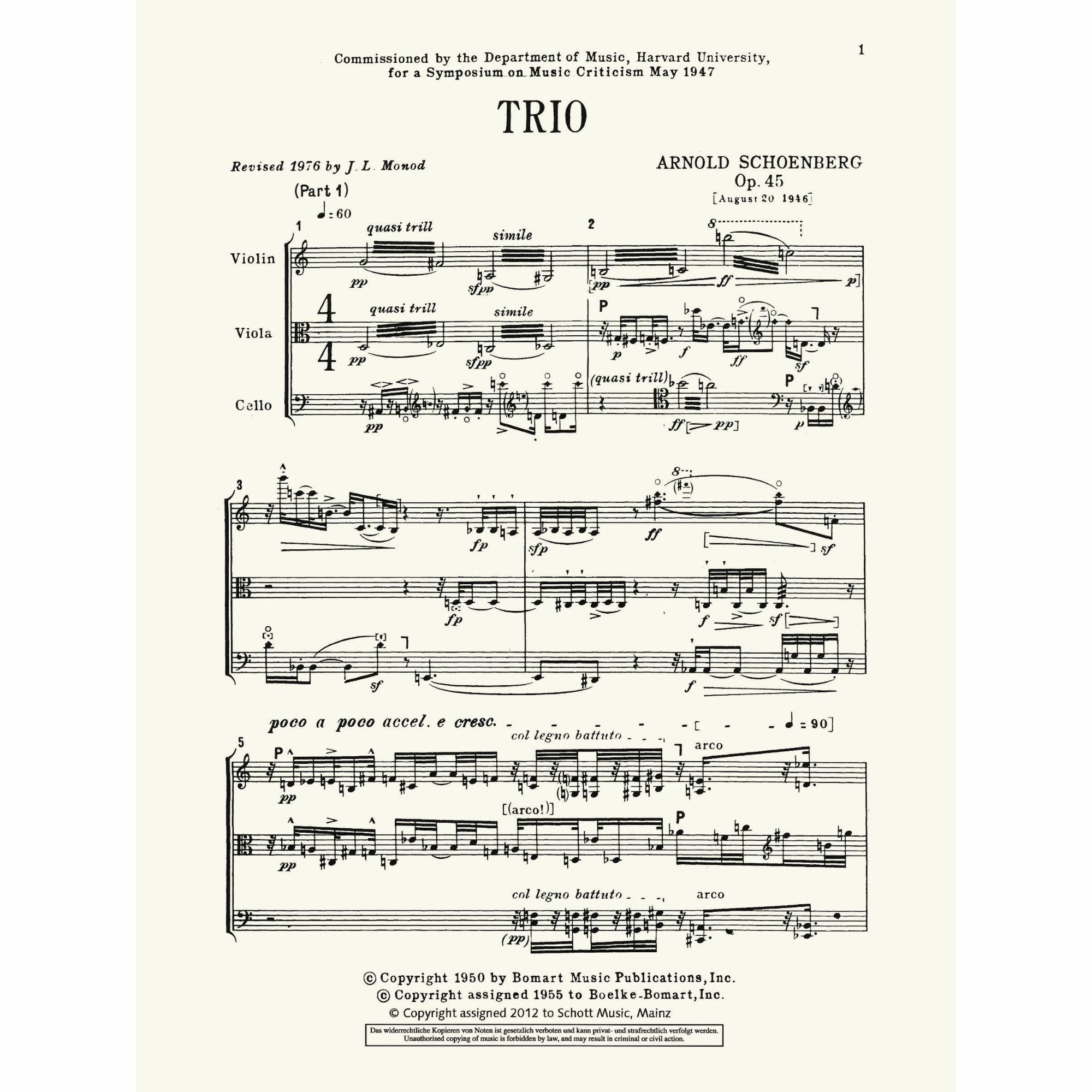 Sample: Score (Pg. 1)