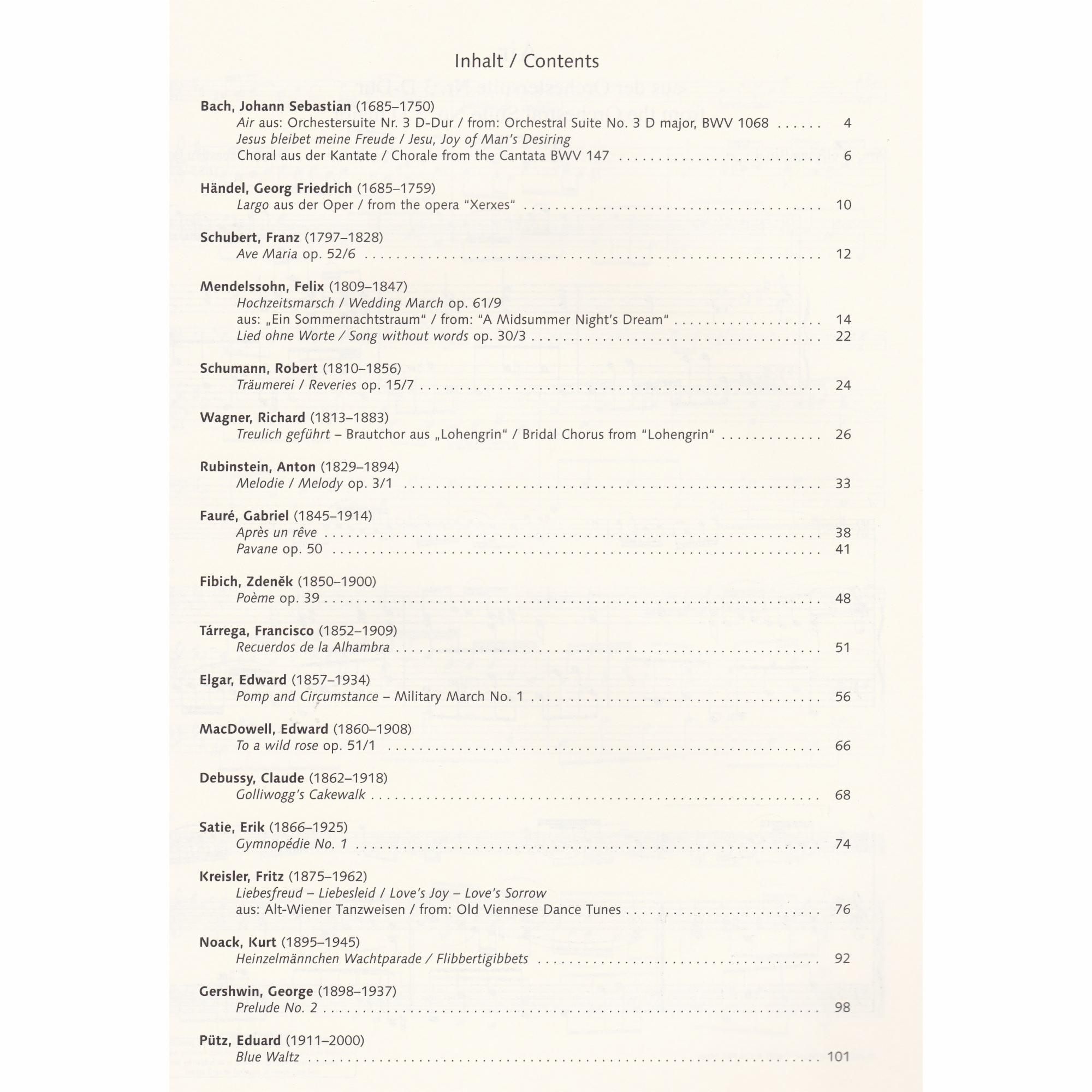 Table of Contents