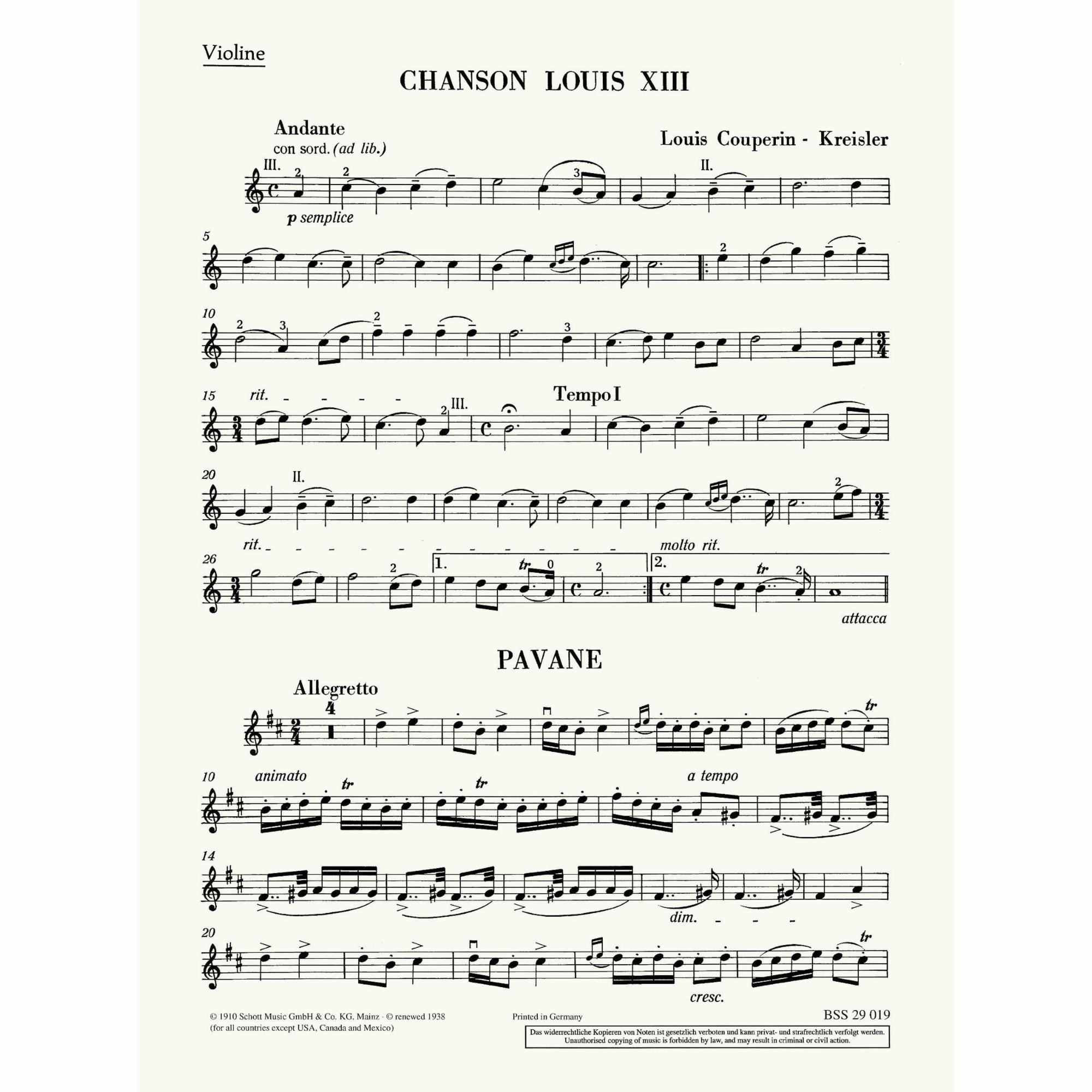 Sample: Violin Part