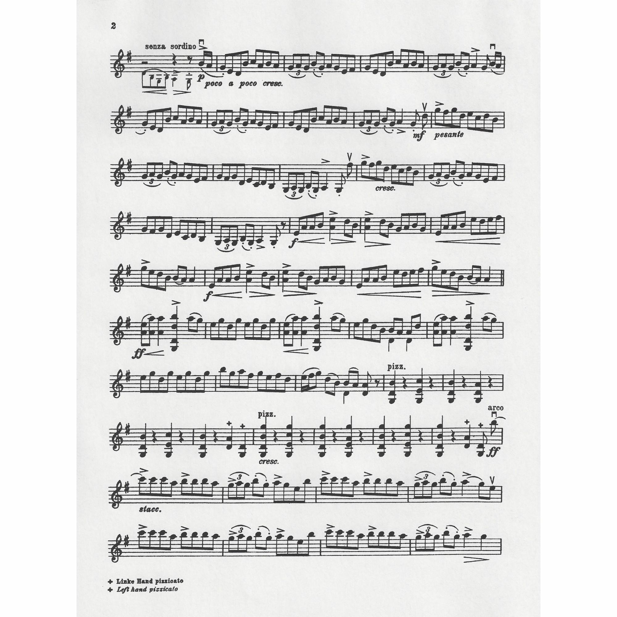 Sample: Violin (Pg. 2)