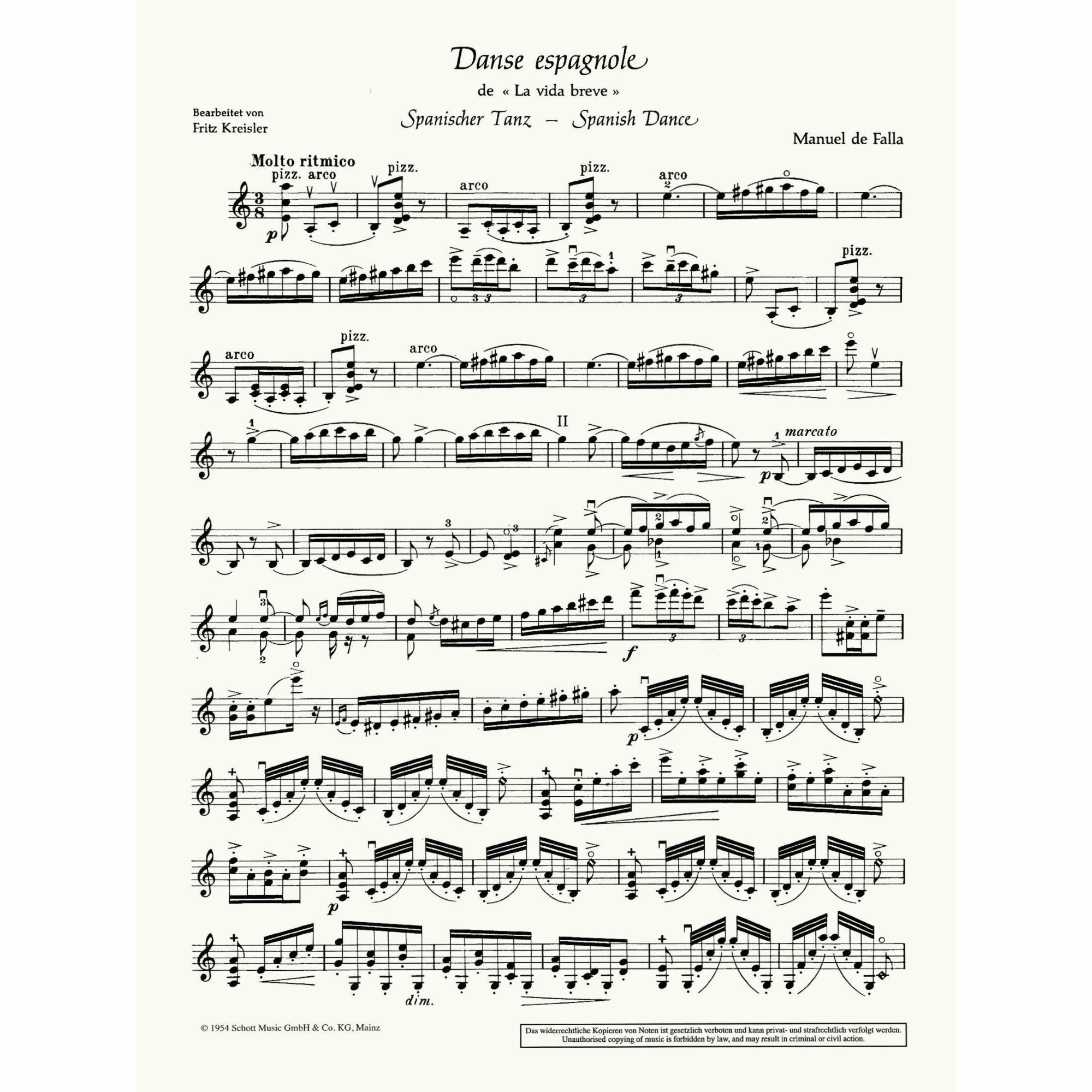 Sample: Violin Part