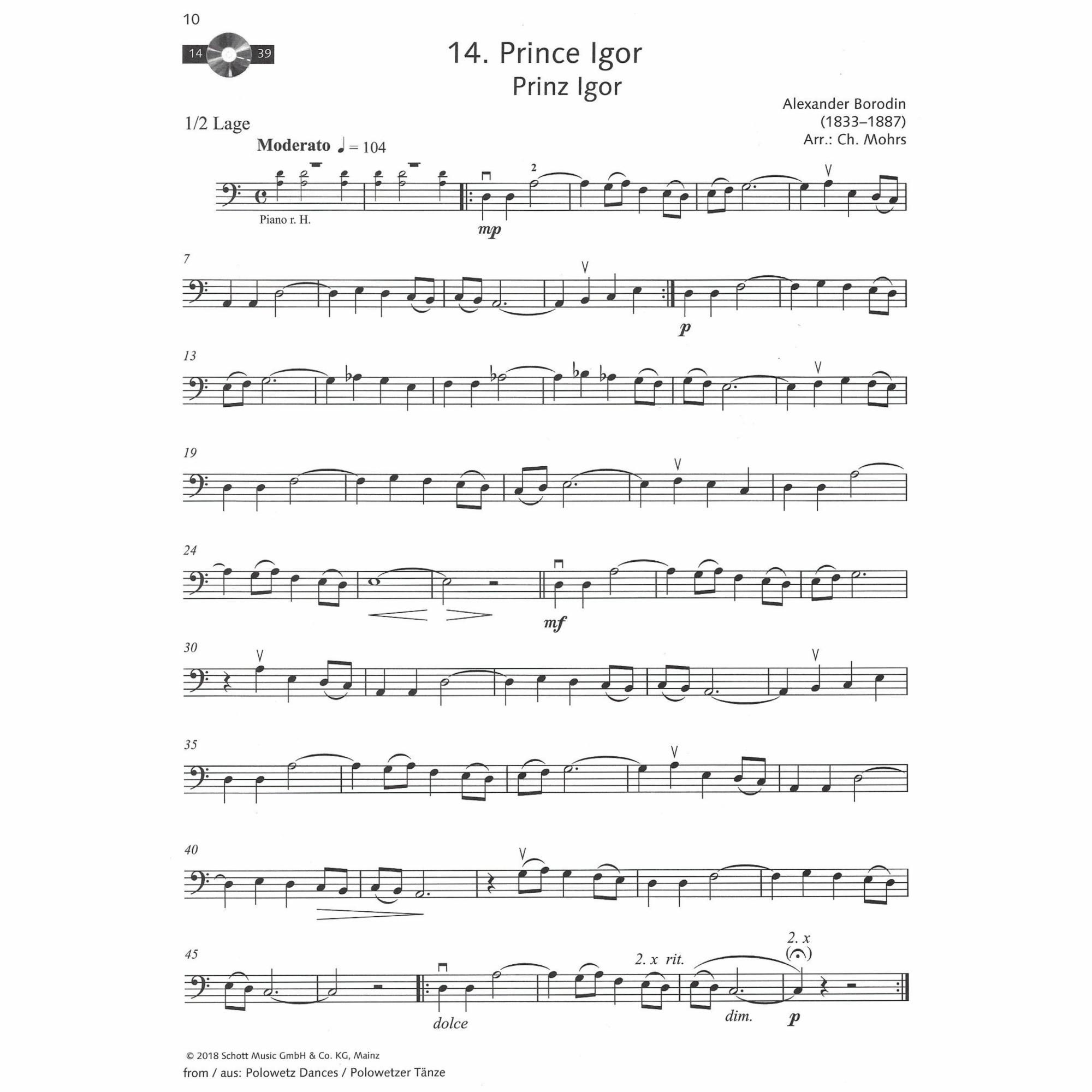 Sample: Vol. 1, Bass (Pg. 10)