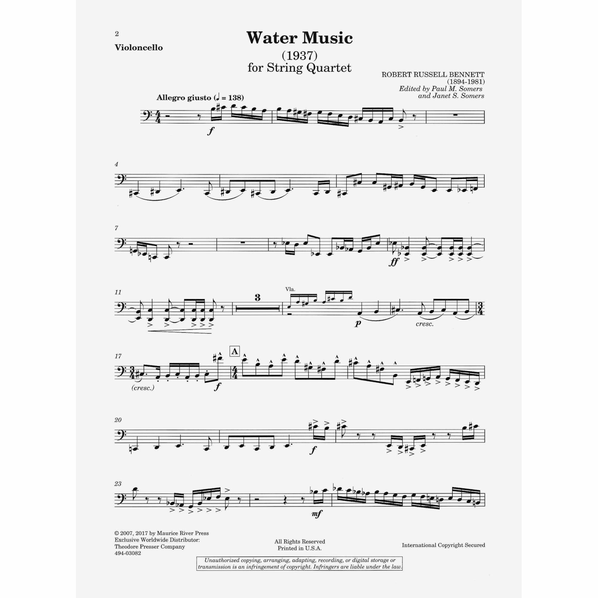 Sample: Cello (Pg. 2)