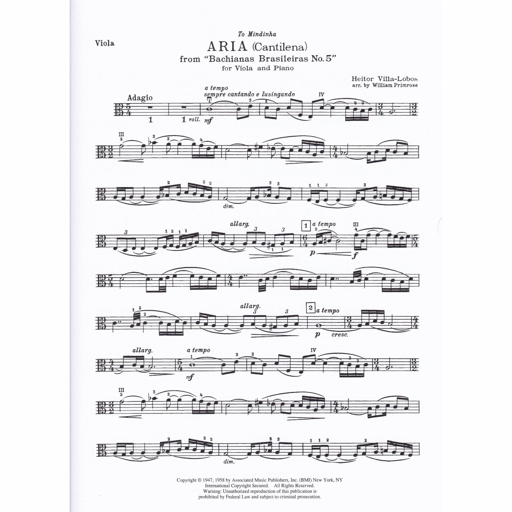 Sample: Viola Part