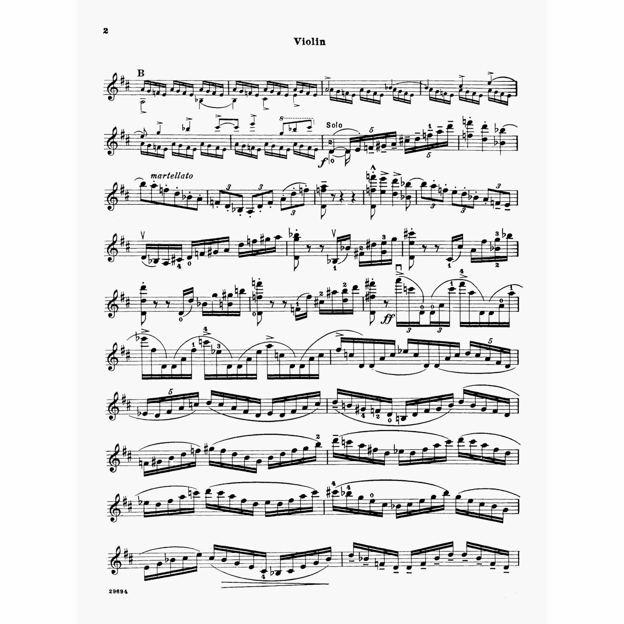 Sample: Violin (Pg. 2)