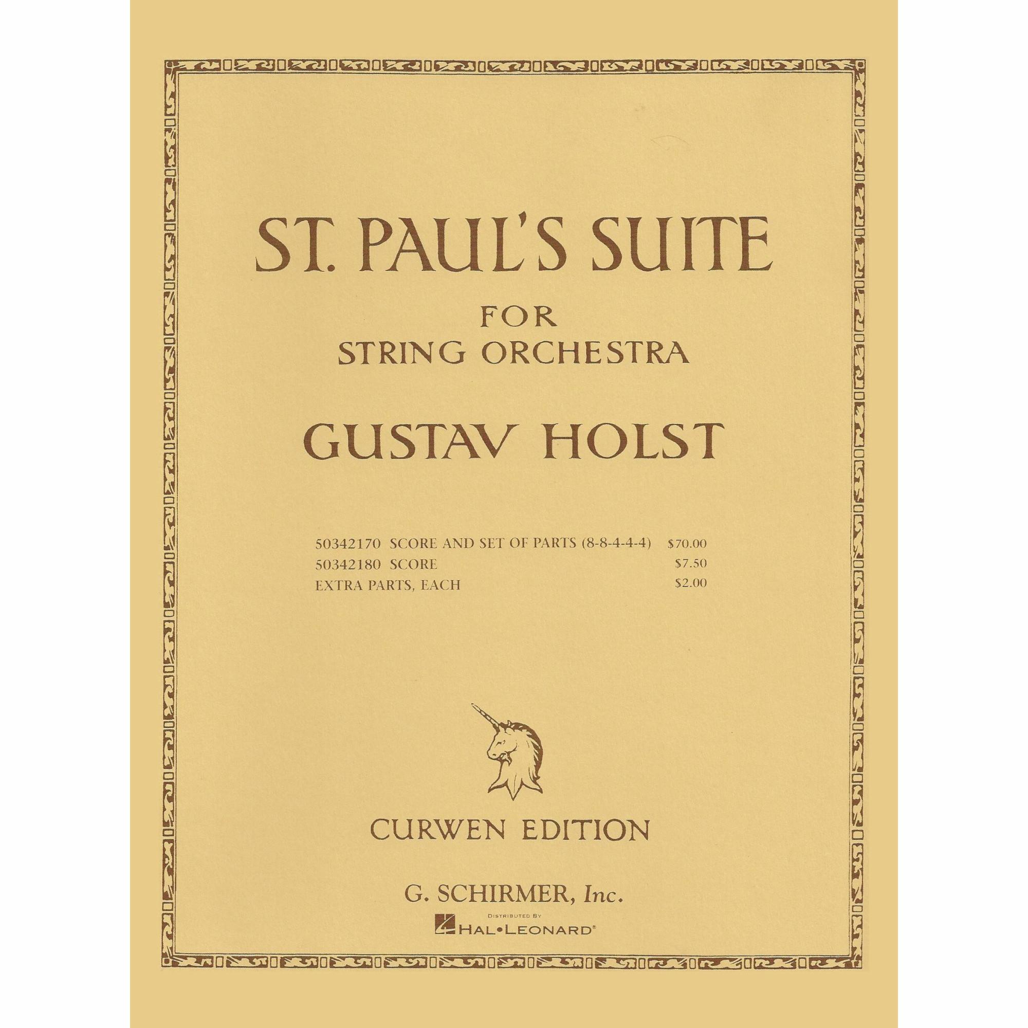 St. Paul's Suite for String Orchestra