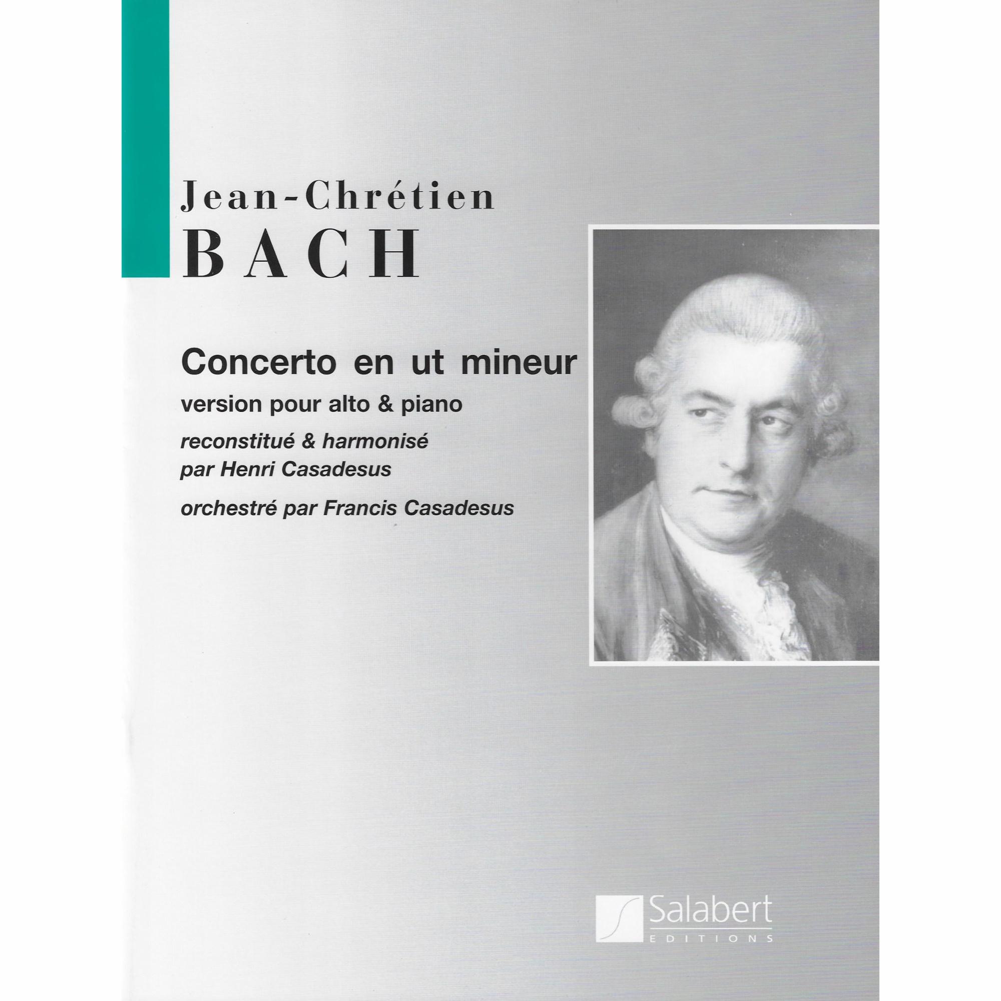 Bach, J. C. -- Concerto in C Minor for Viola and Piano