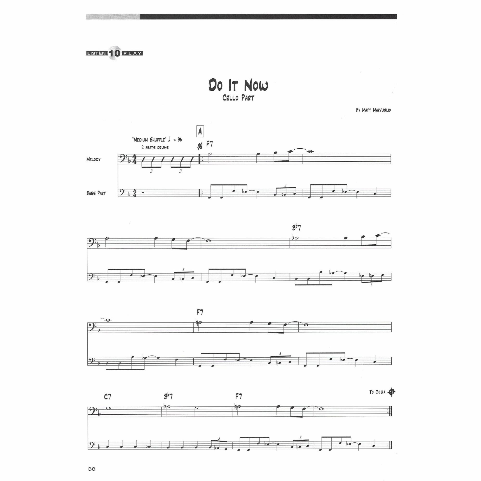 Sample: Cello (Pg. 38)