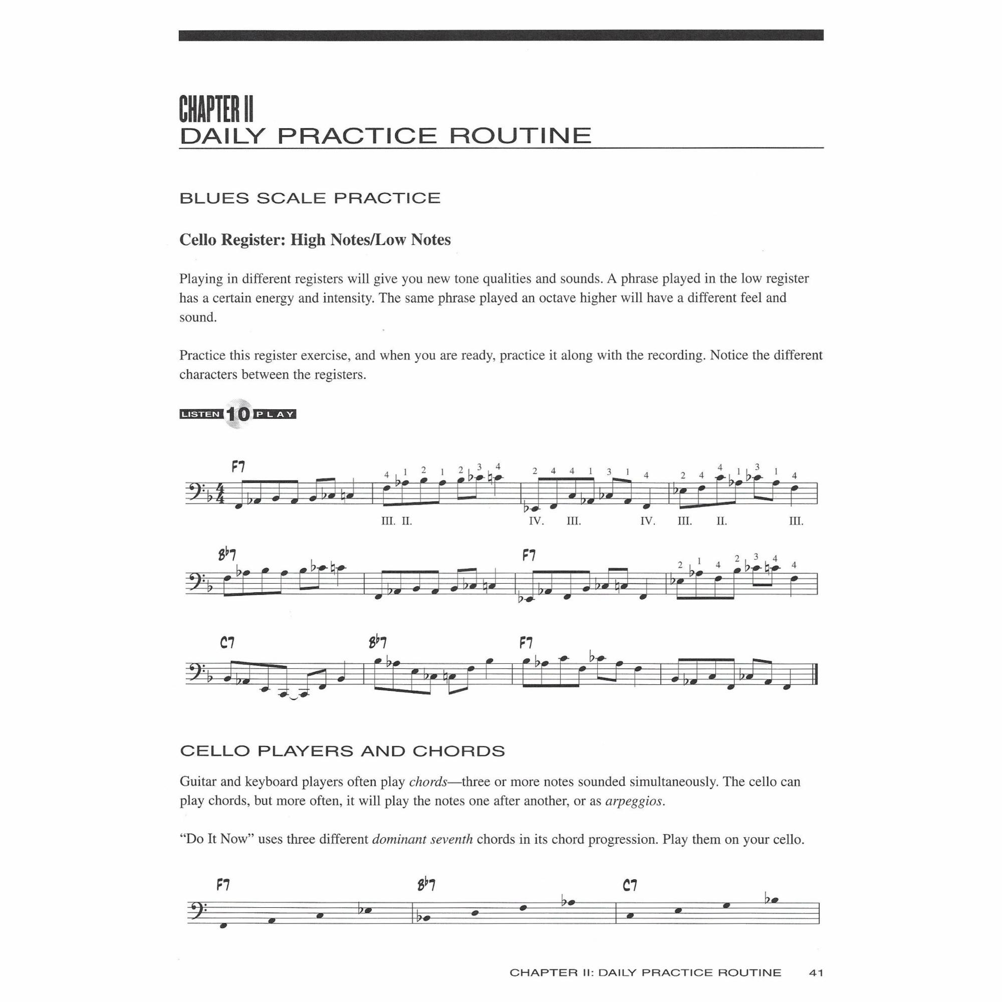 Sample: Cello (Pg. 41)