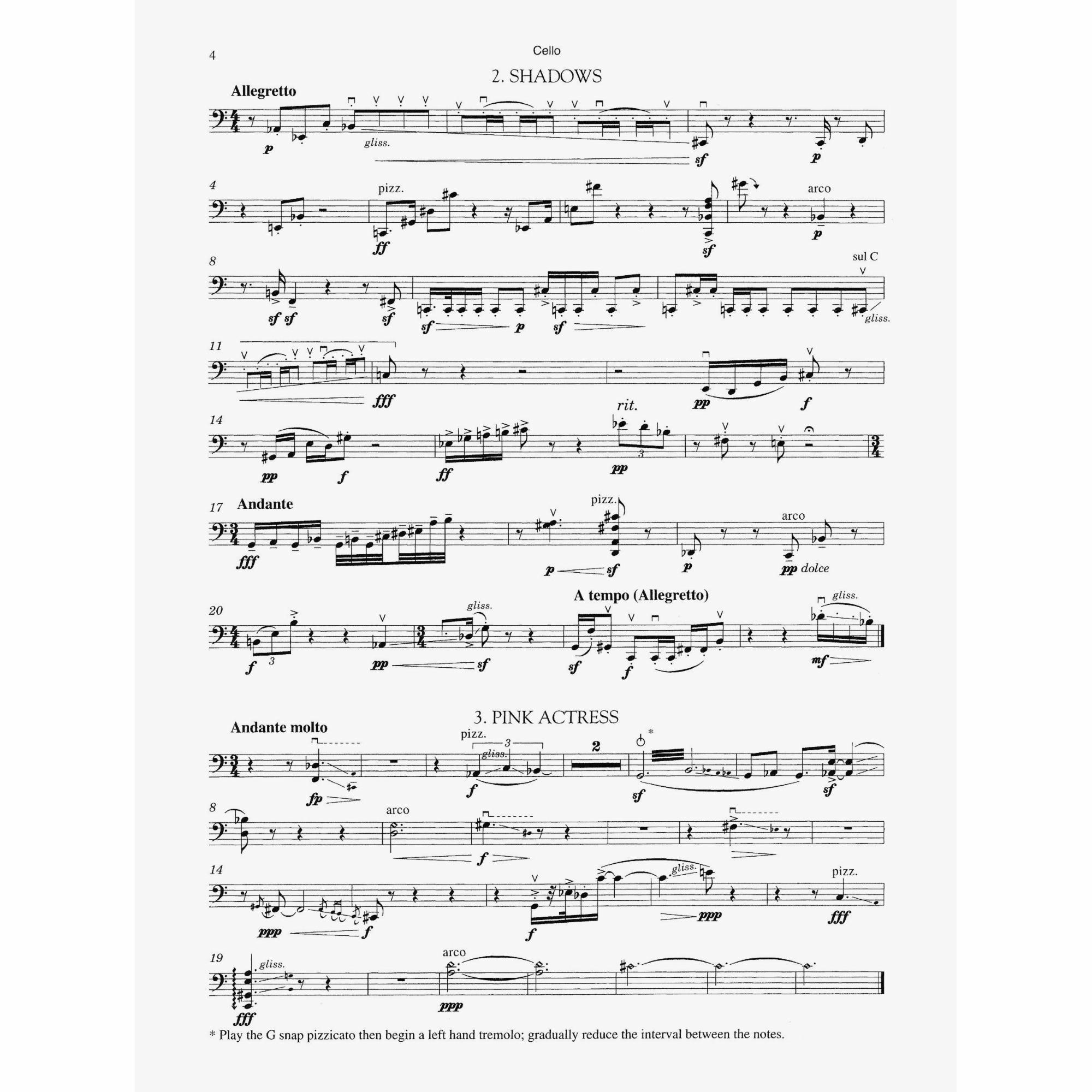 Sample: Cello (Pg. 4)