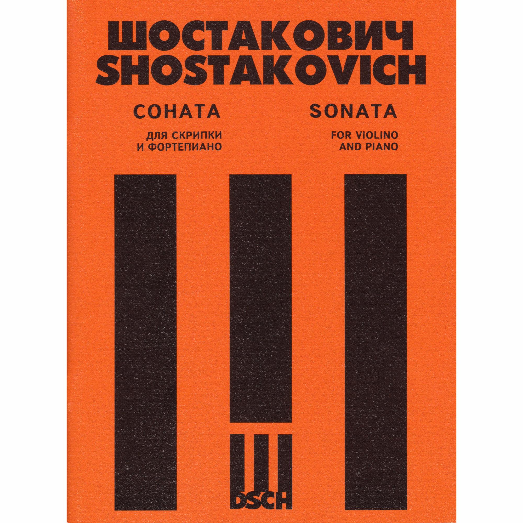 Shostakovich -- Sonata, Op. 134 for Violin and Piano