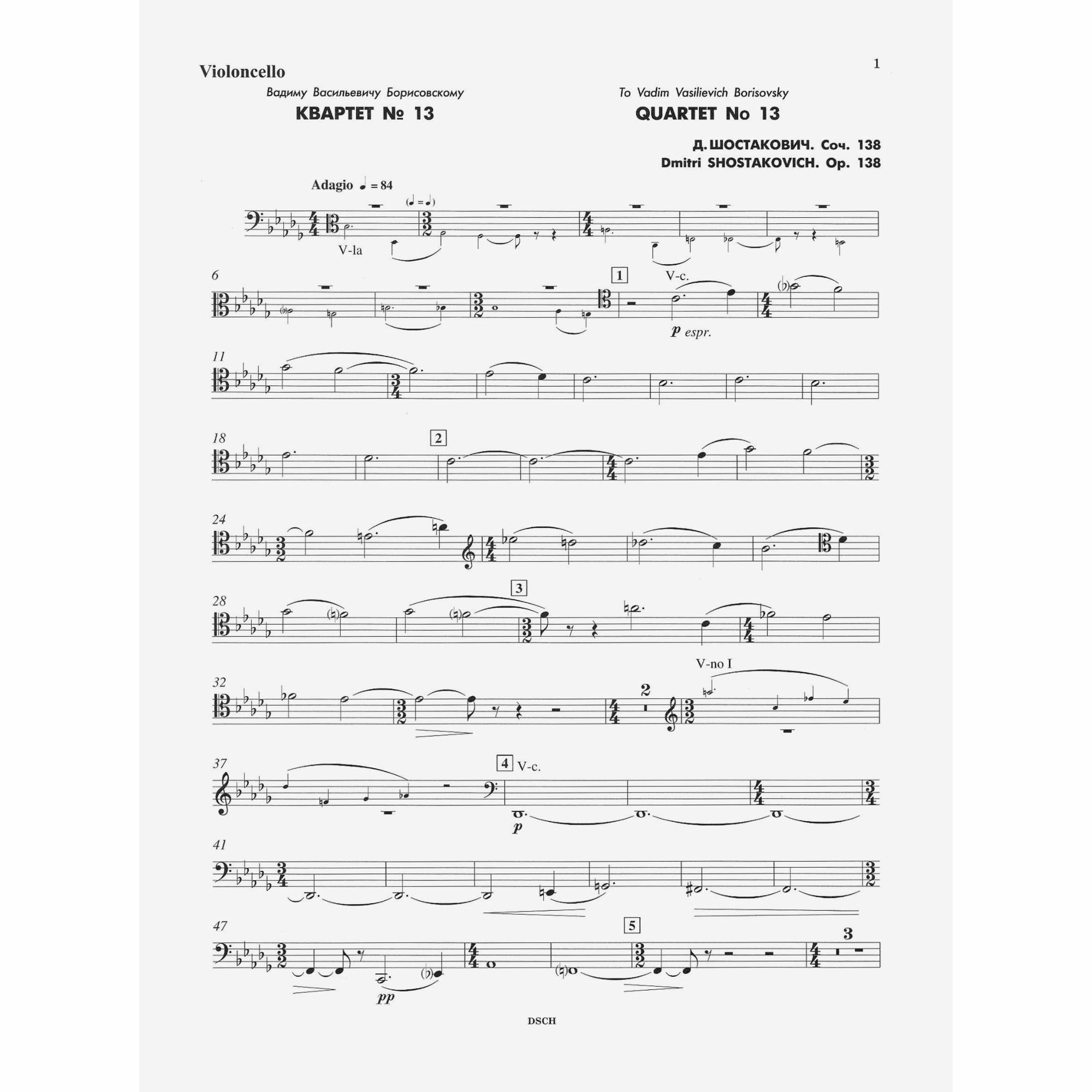 Sample: Cello (Pg. 1)