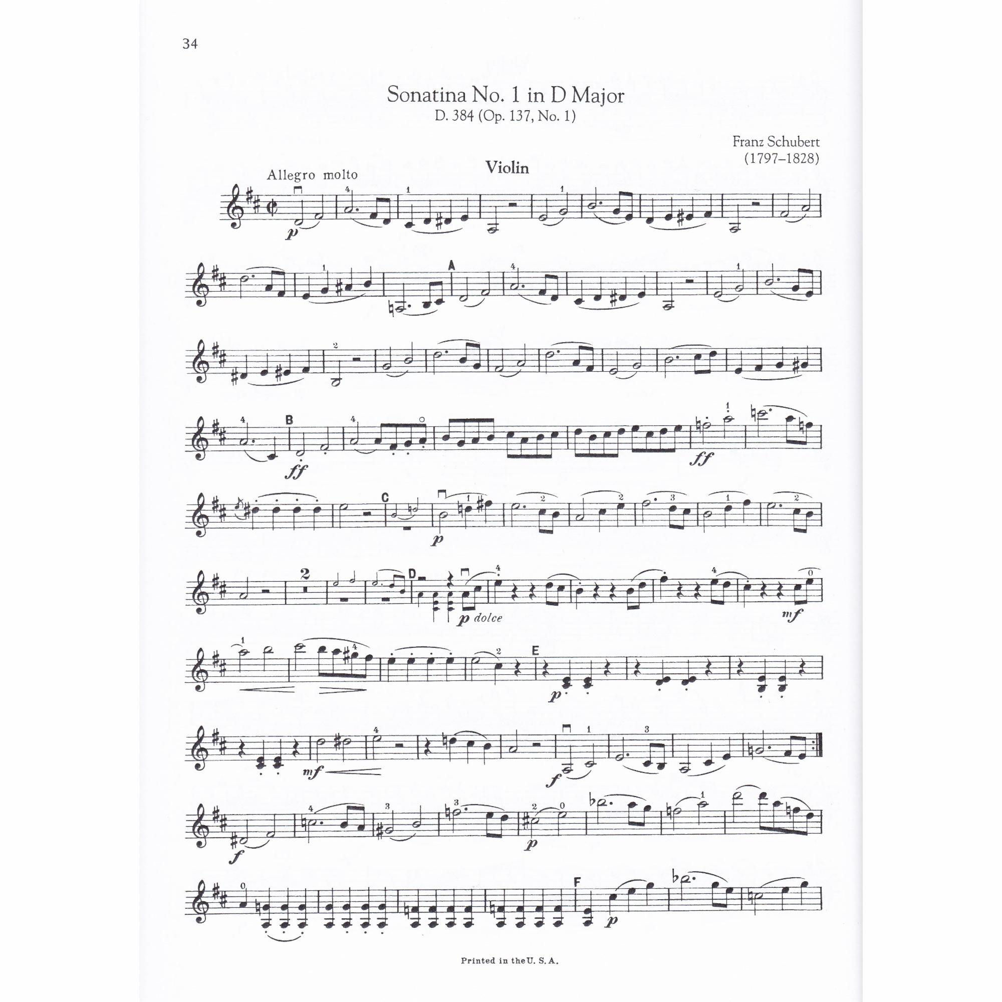 Intermediate Classics for Violin and Piano