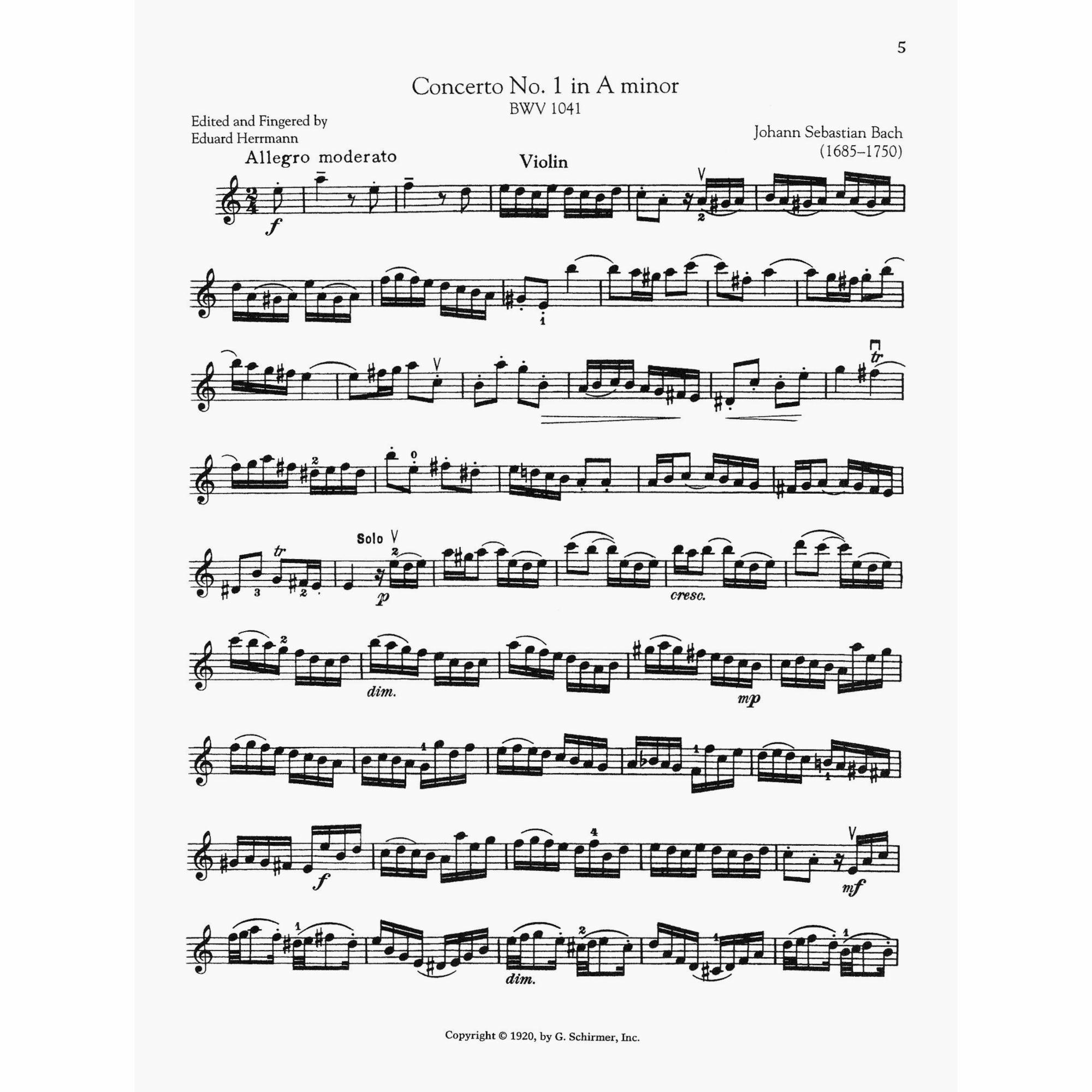 Sample: Violin (Pg. 5)