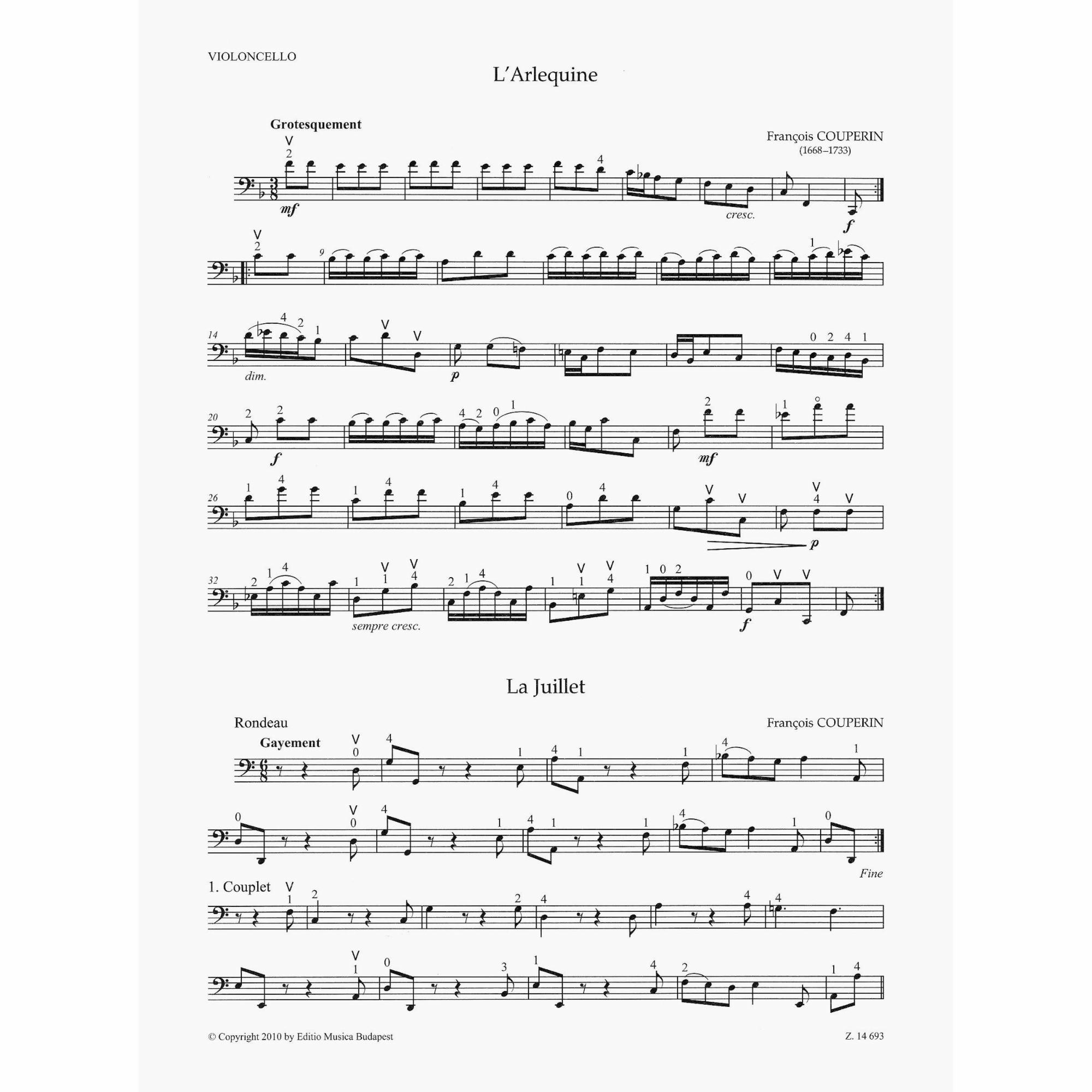 Sample: Cello (Pg. 2)