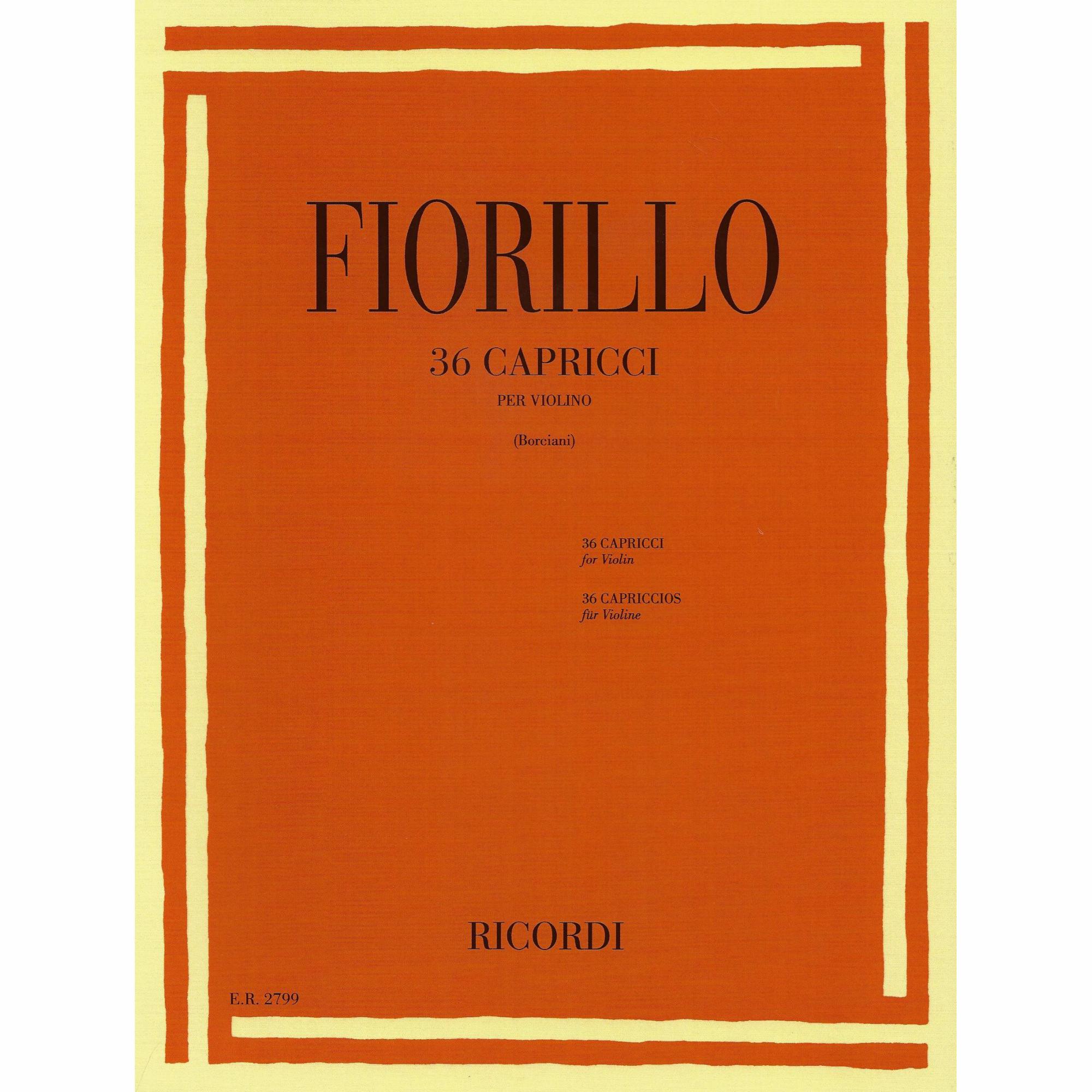 Fiorillo -- 36 Caprices for Violin