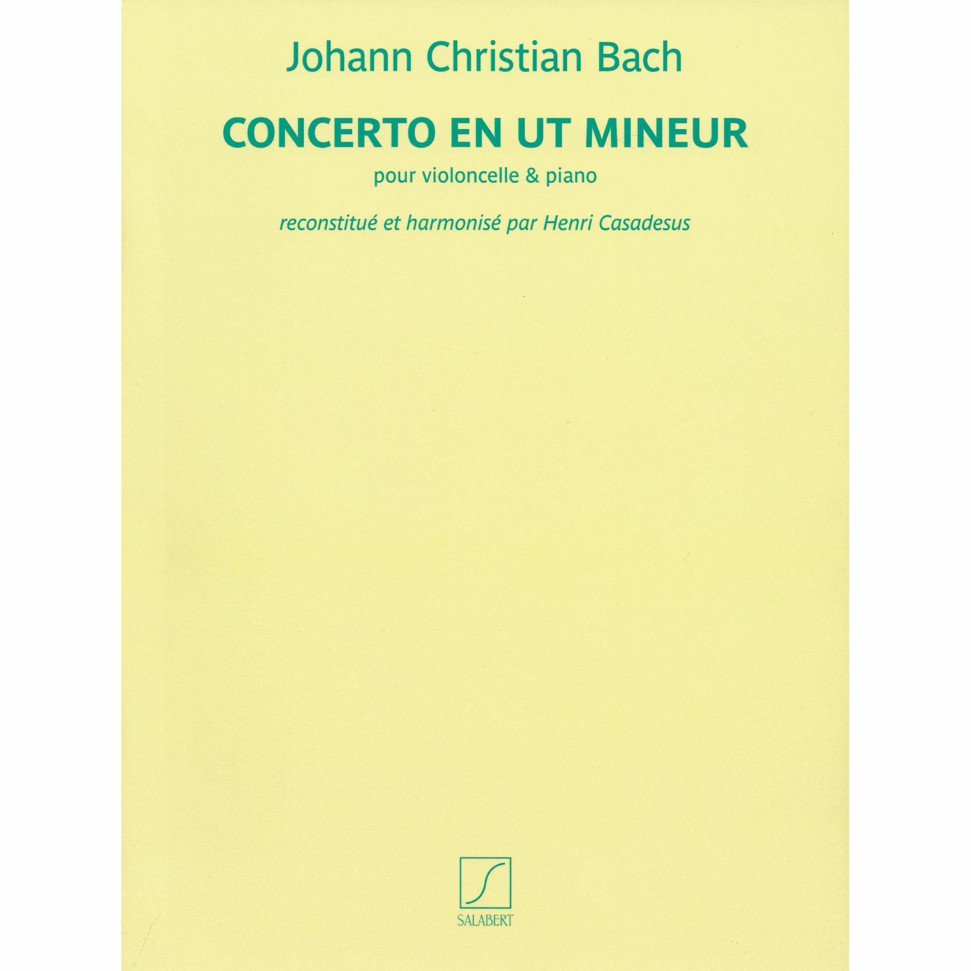 Bach, J.C. -- Concerto in C Minor for Cello and Piano