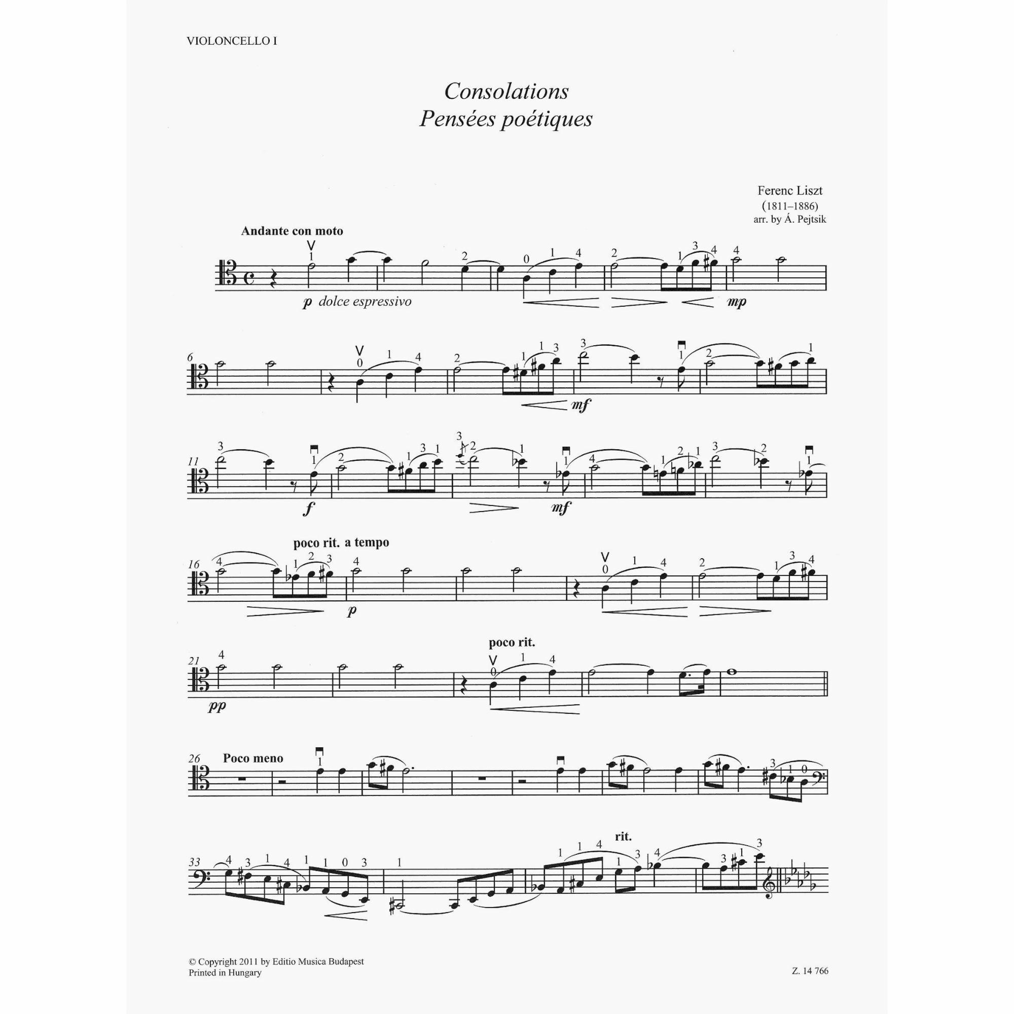 Sample: Cello I (Pg. 2)