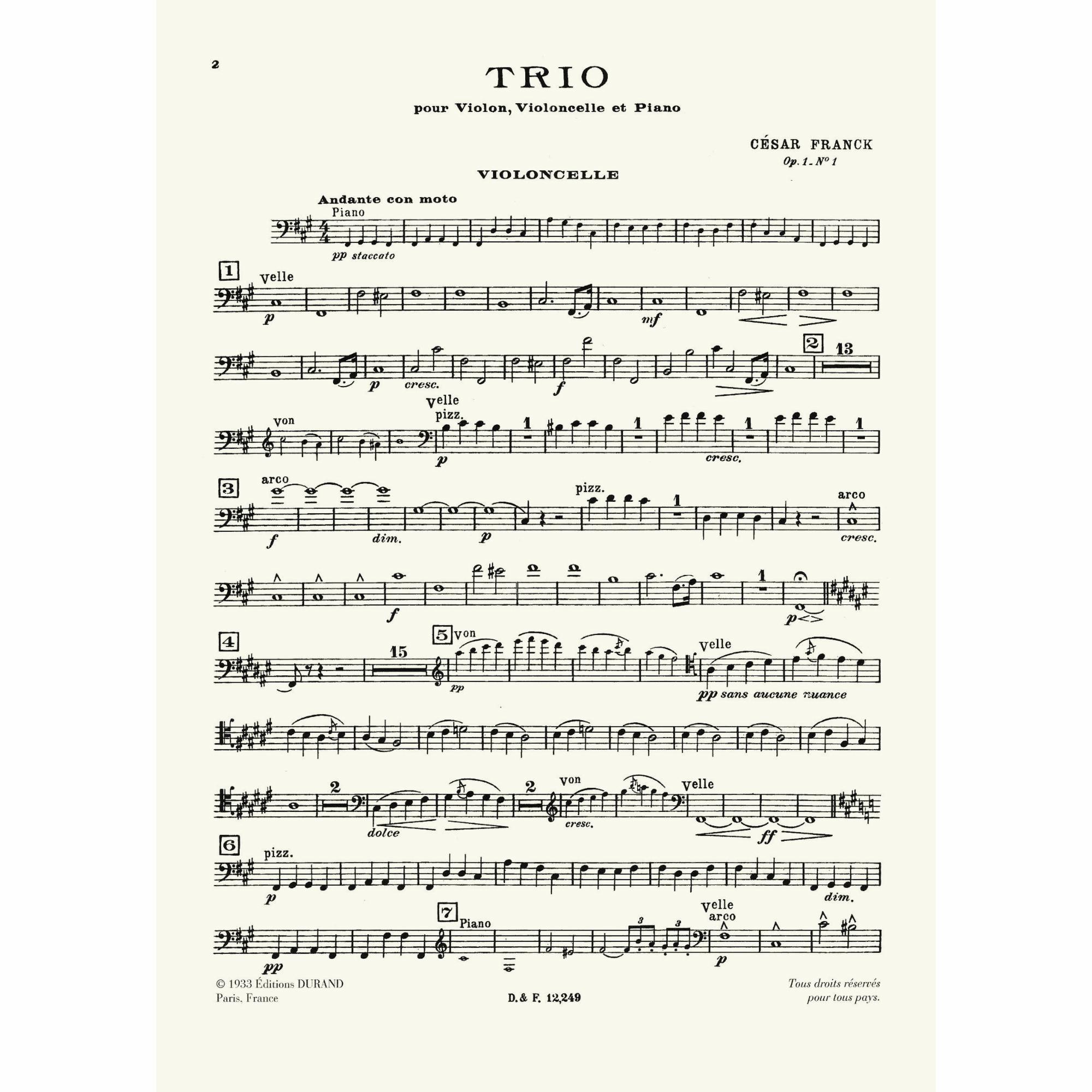 Sample: Cello (Pg. 2)