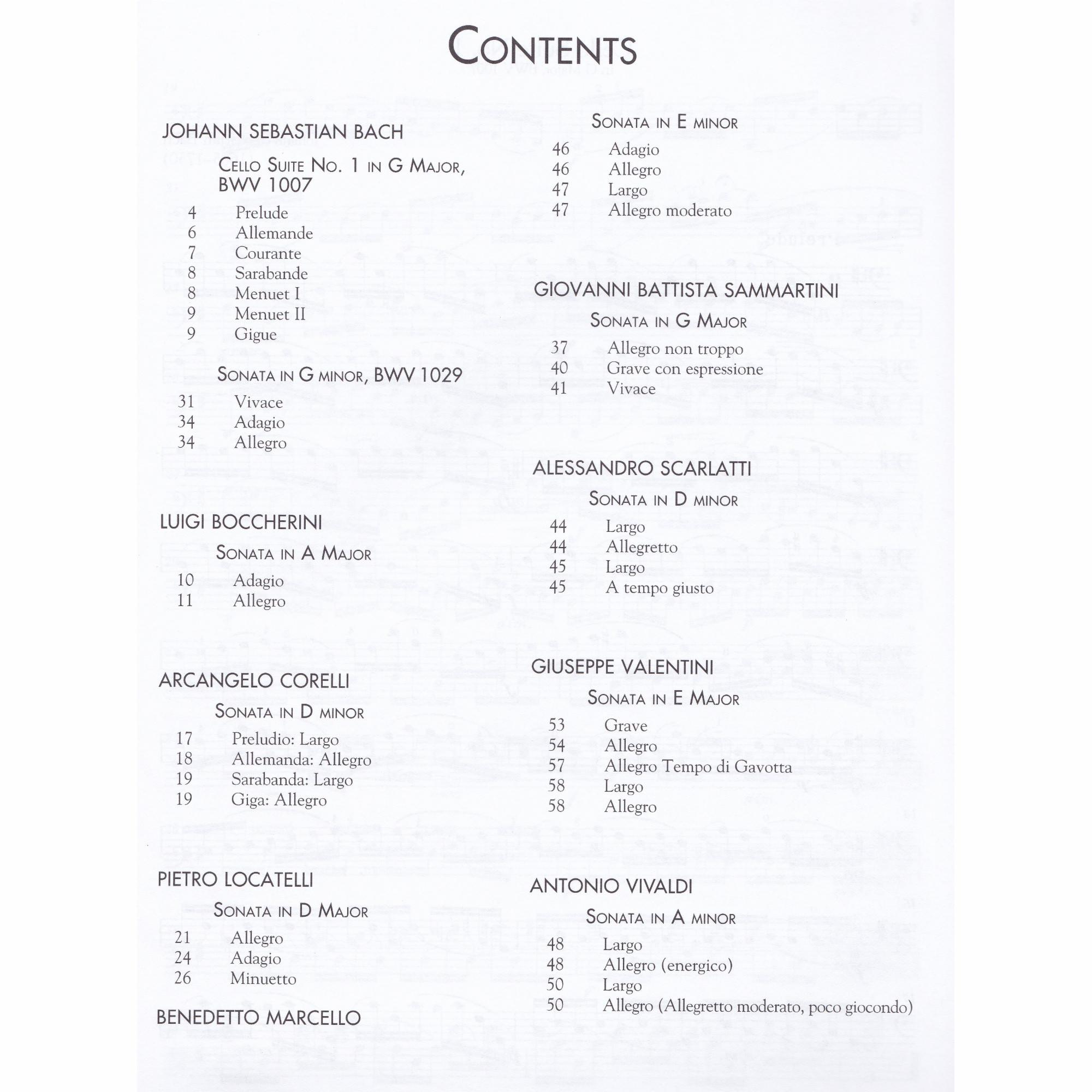 Table of Contents