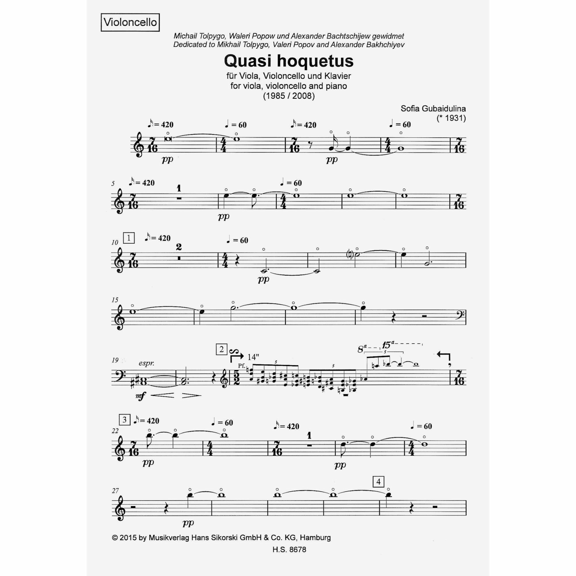 Sample: Cello (Pg. 2)