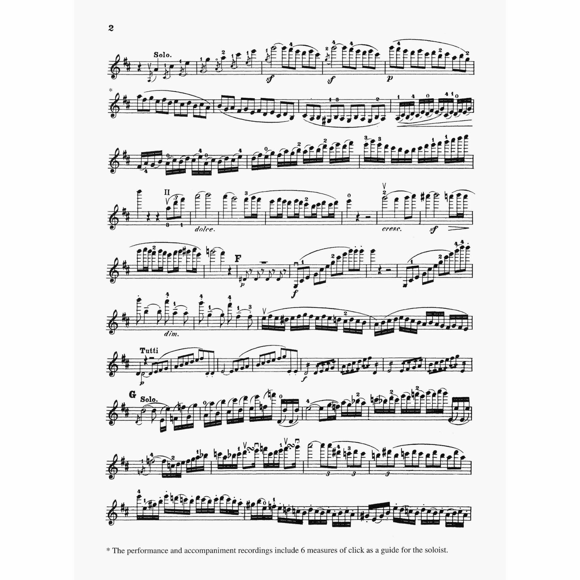 Sample: Violin (Pg. 2)