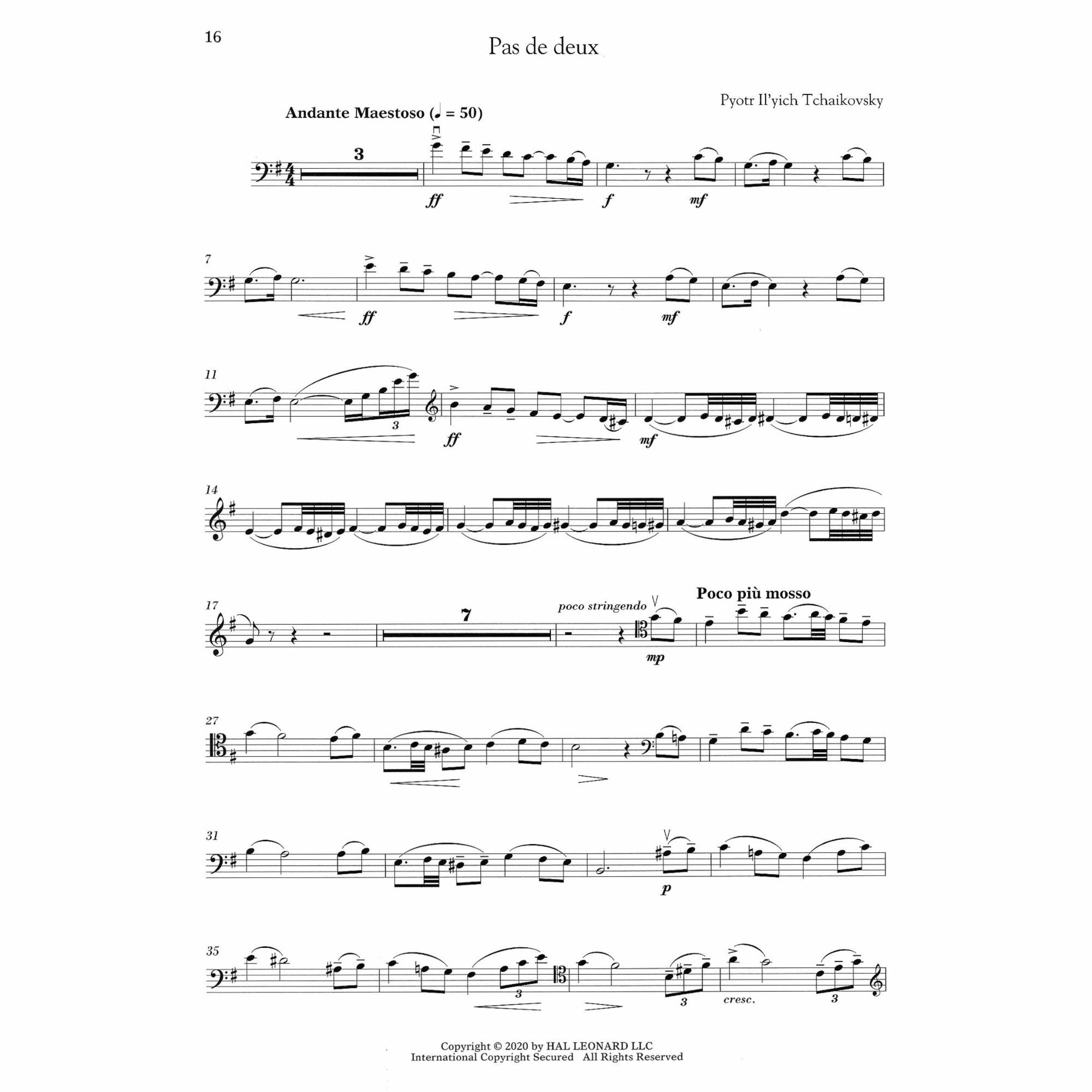 Sample: Cello (Pg. 16)