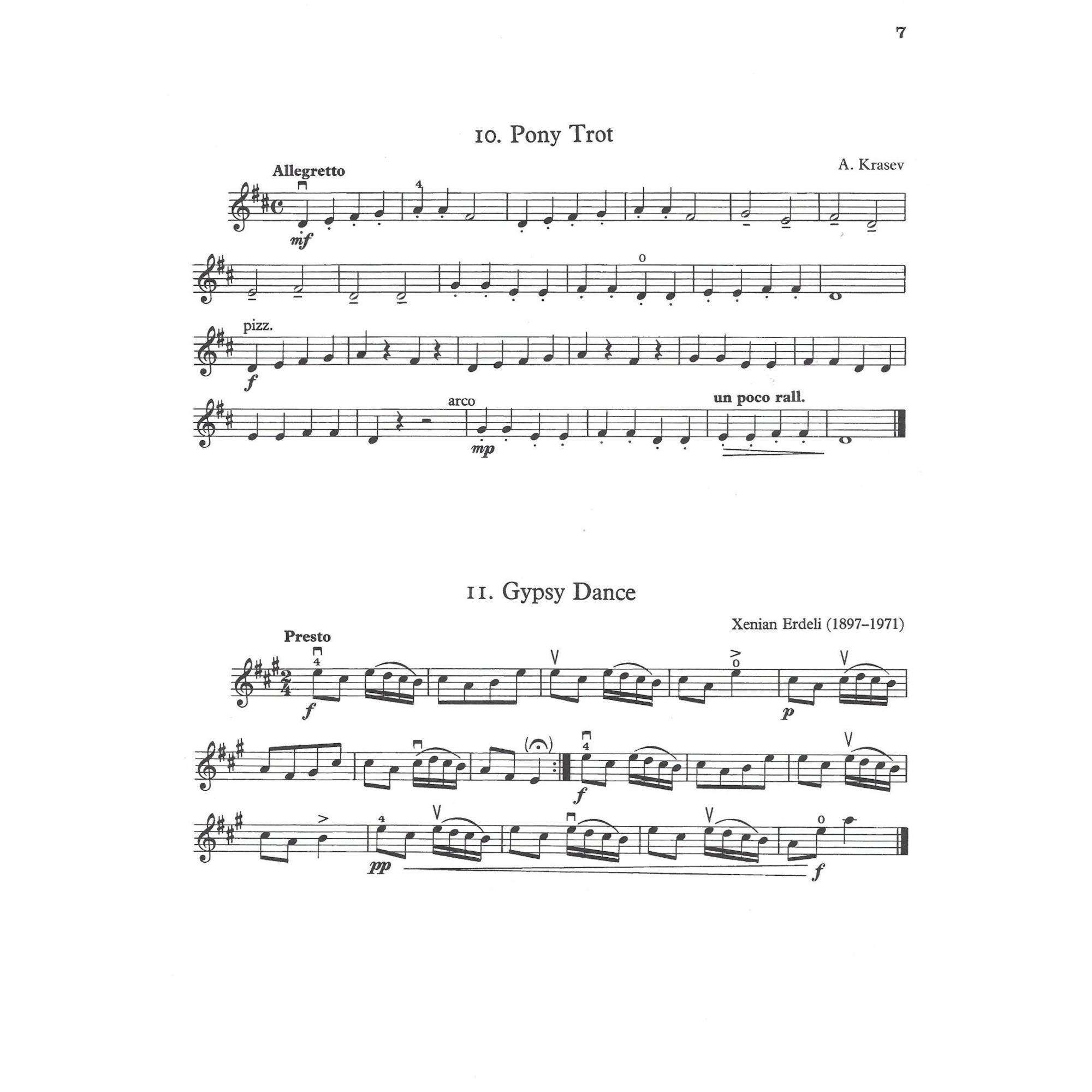 Sample: Book 1, Violin