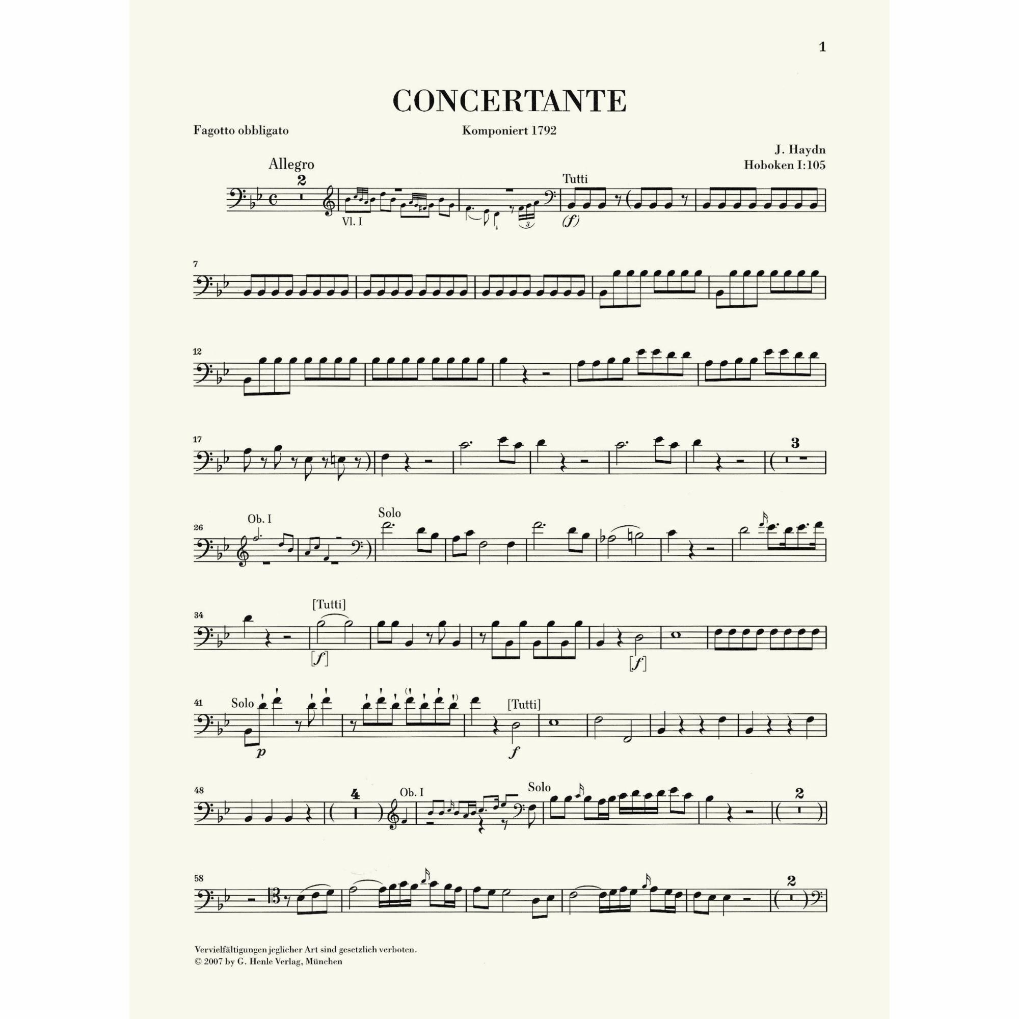 Sample: Bassoon (Pg. 1)