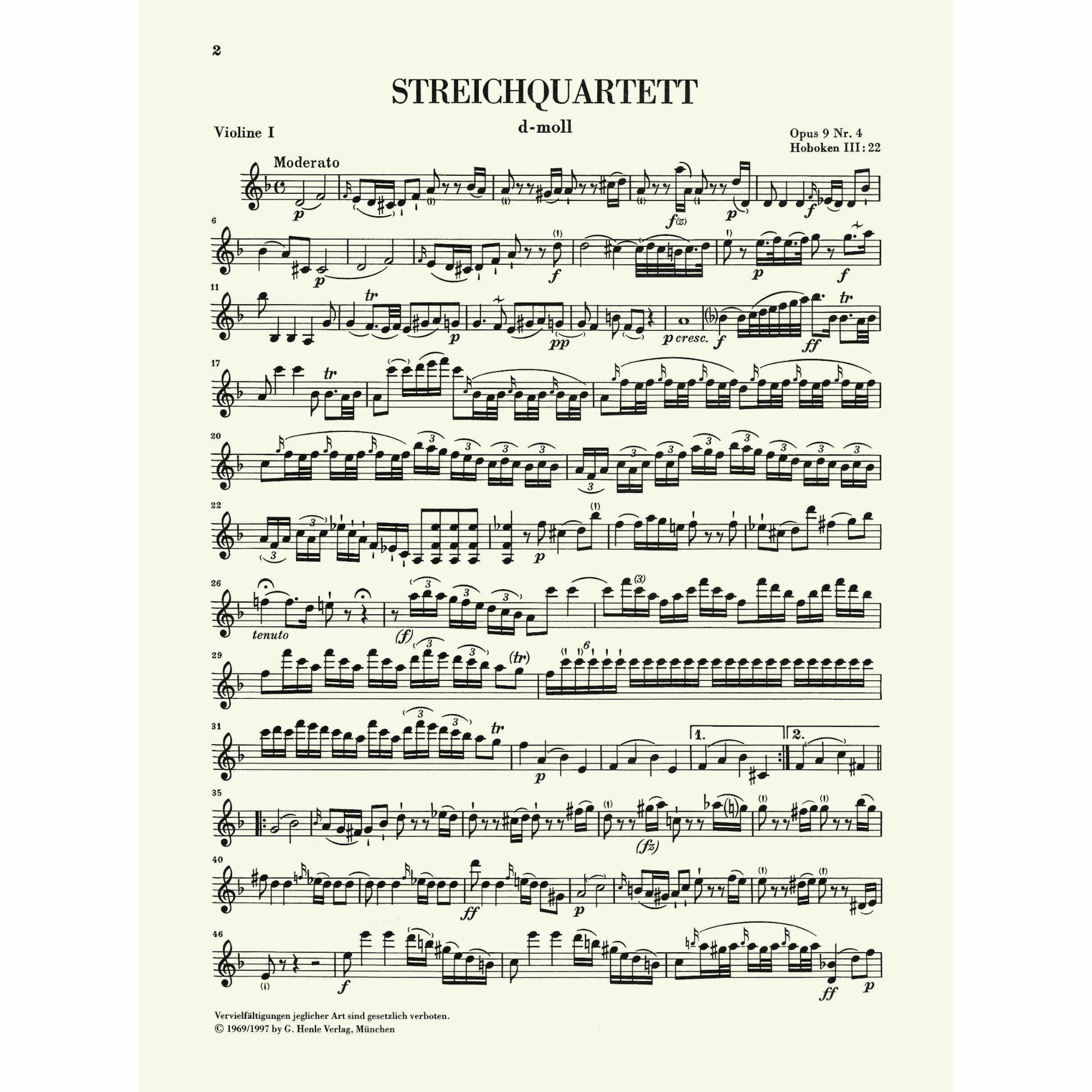 Sample: Violin I (Pg. 2)