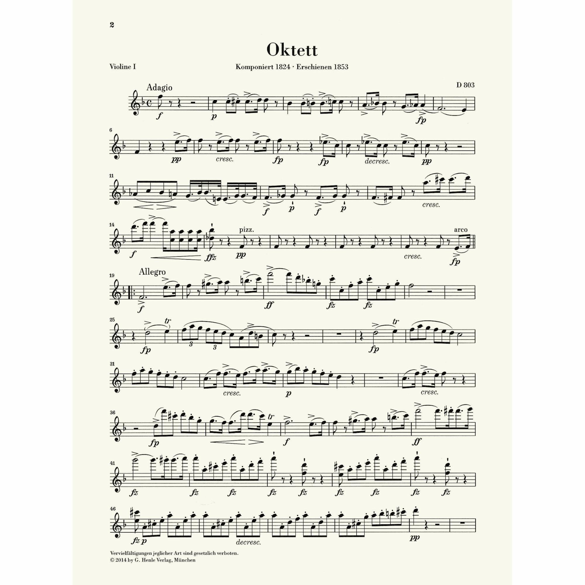 Sample: Violin I (Pg. 2)