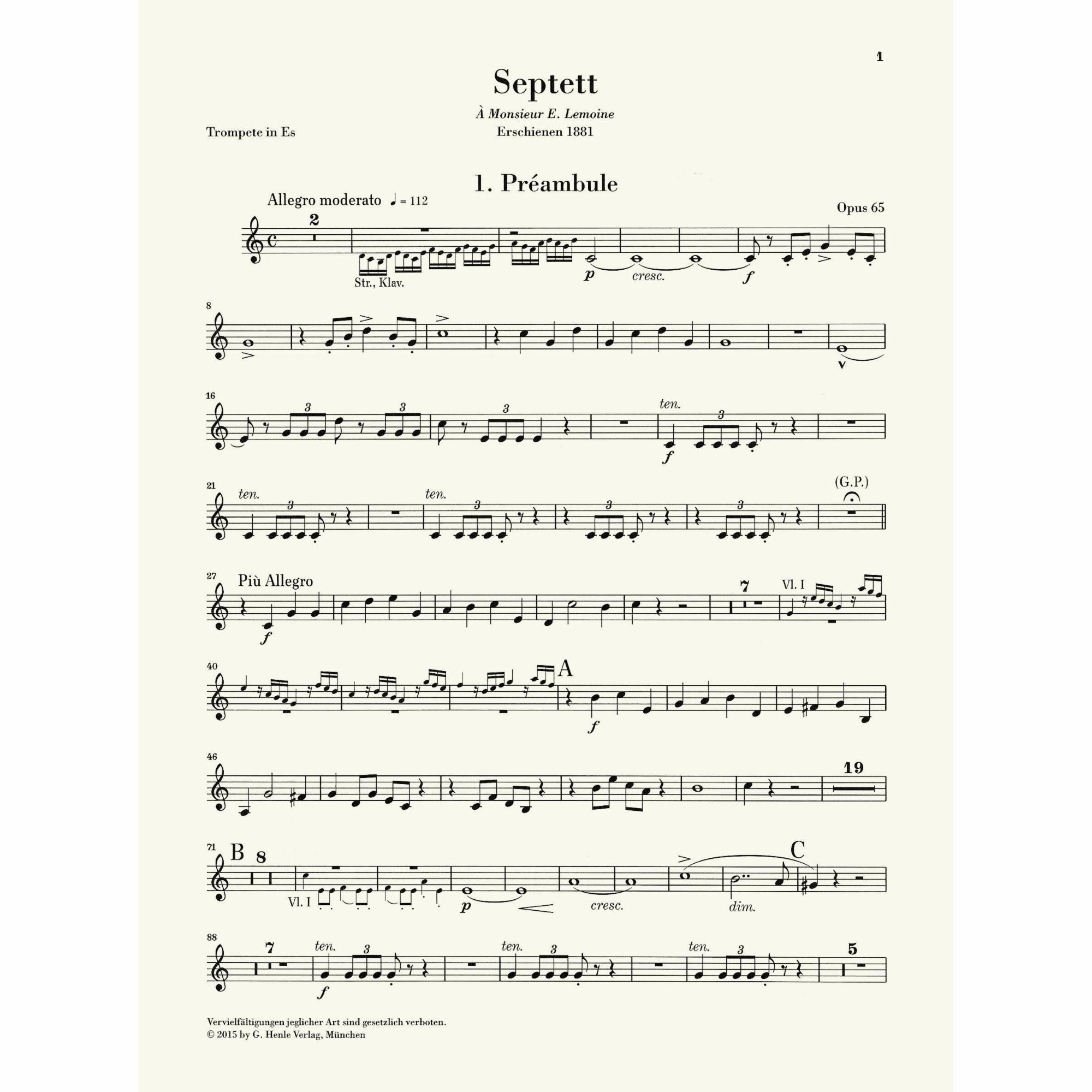 Sample: Trp. in E-flat (Pg. 1)