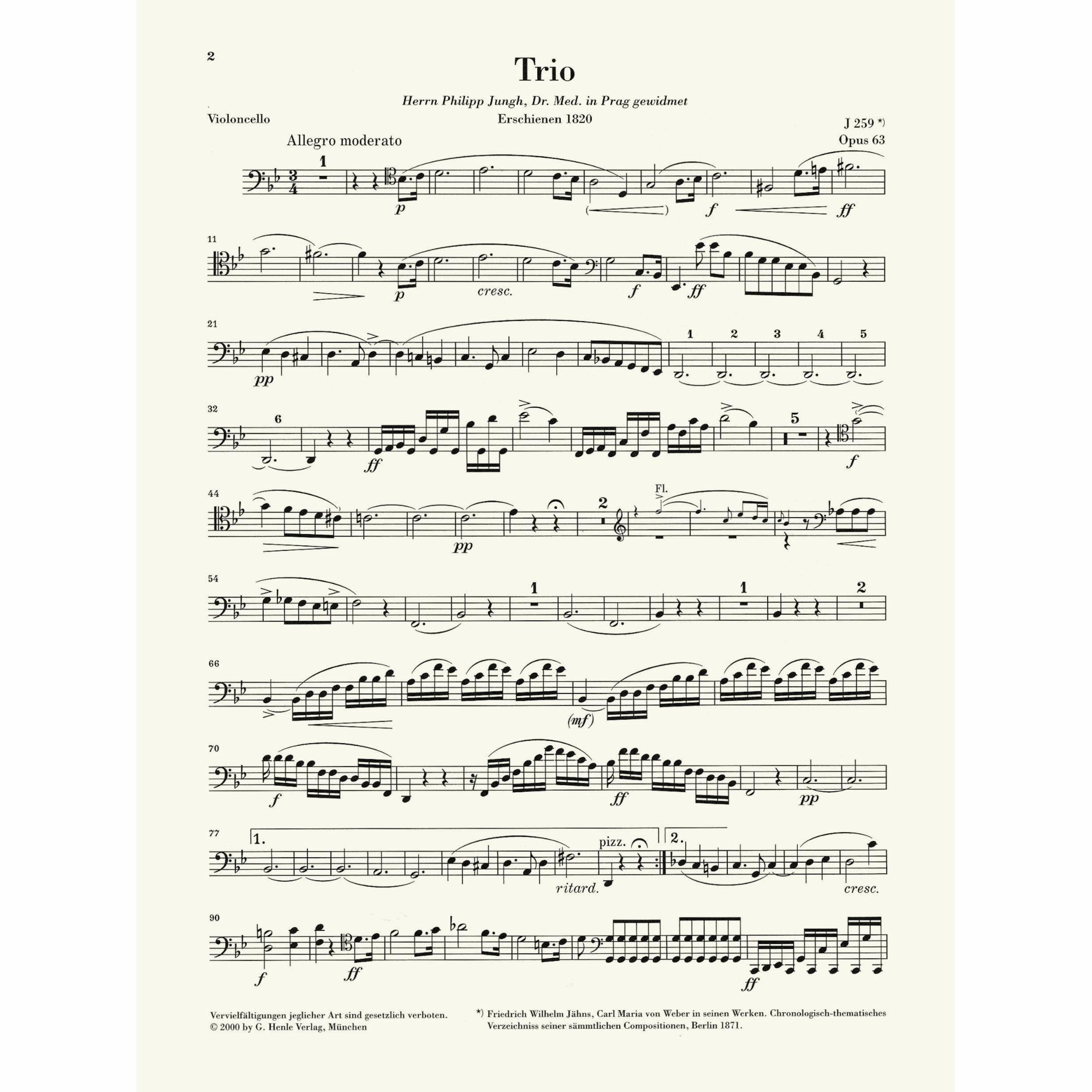 Sample: Cello (Pg. 2)