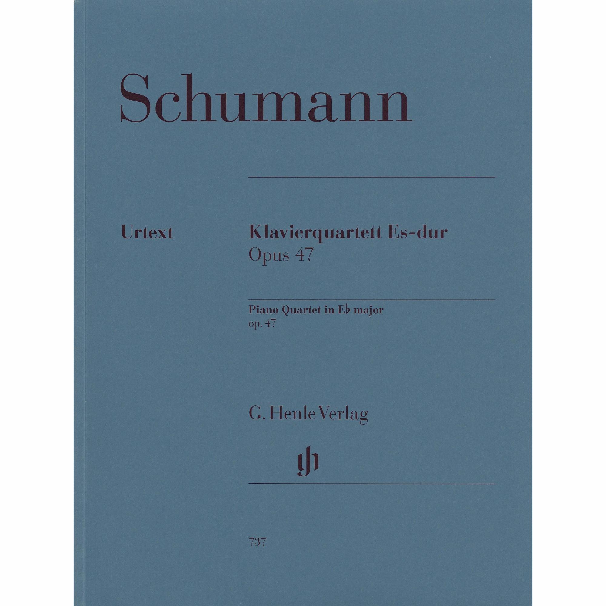 Schumann -- Piano Quartet in E-flat Major, Op. 47