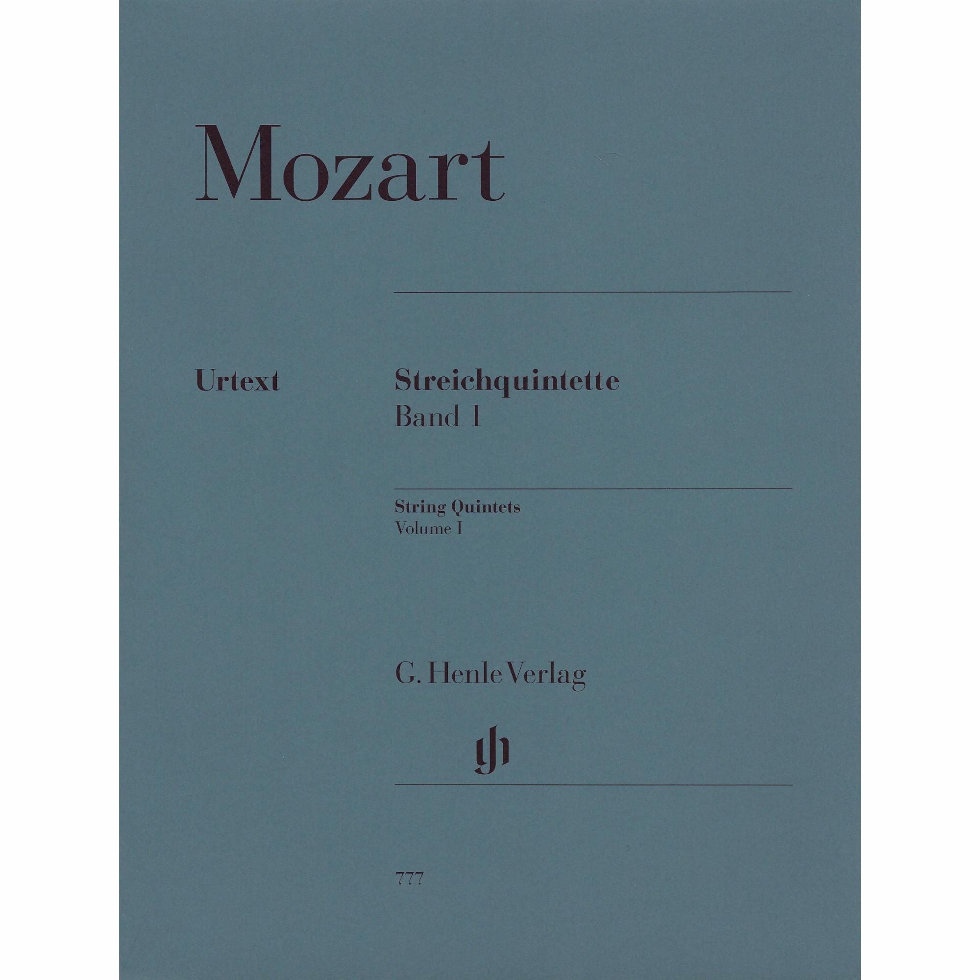 Mozart -- String Quintets, Volumes I-III