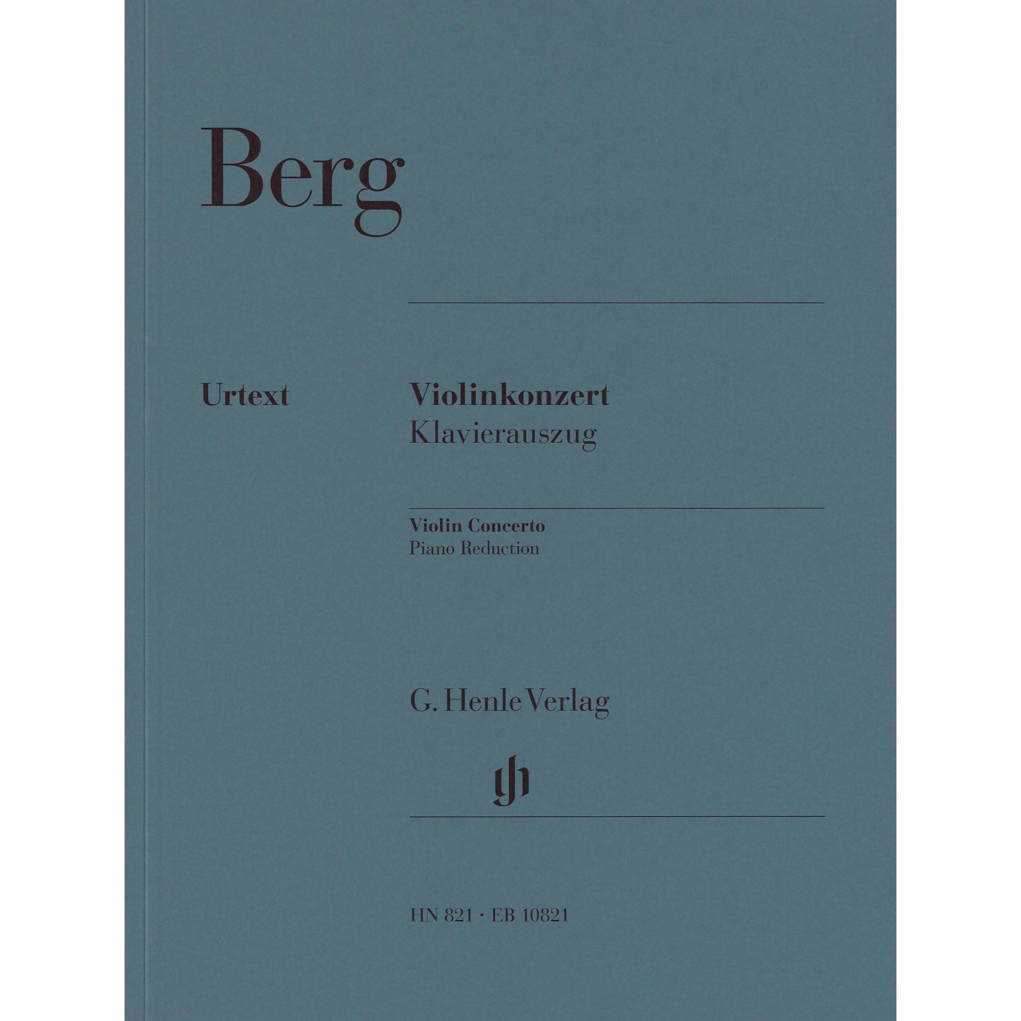 Berg -- Violin Concerto