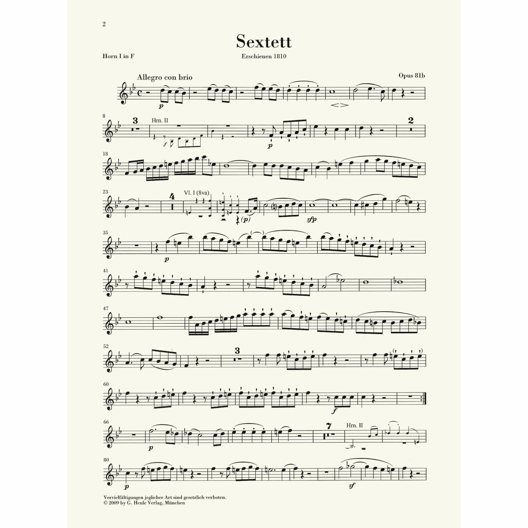 Sample: Horn I in F (Pg. 2)