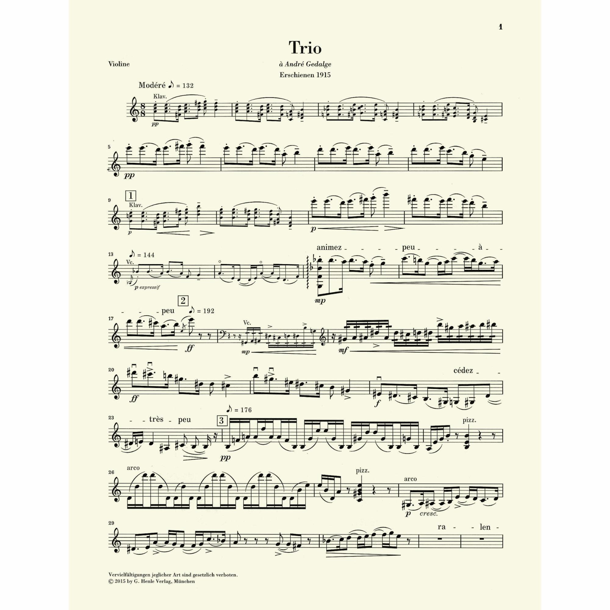 Sample: Violin (Pg. 1)