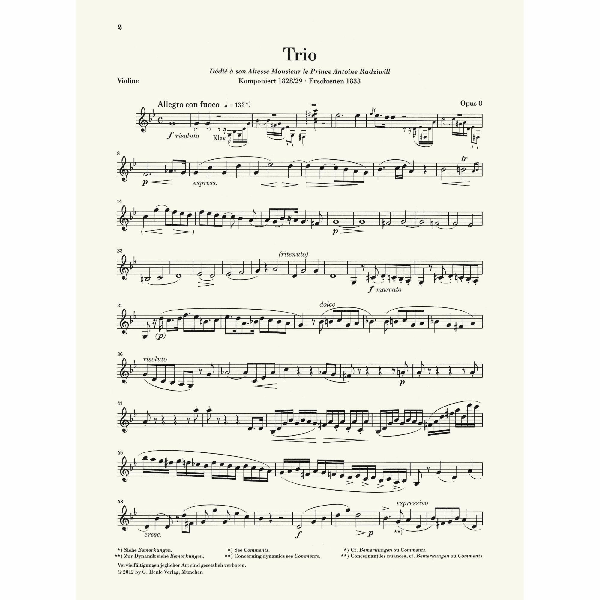 Sample: Violin (Pg. 2)