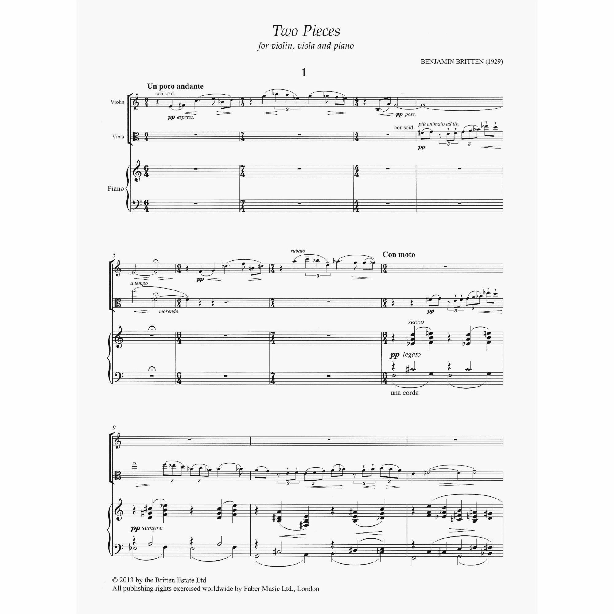 Sample: Piano (Pg. 1)