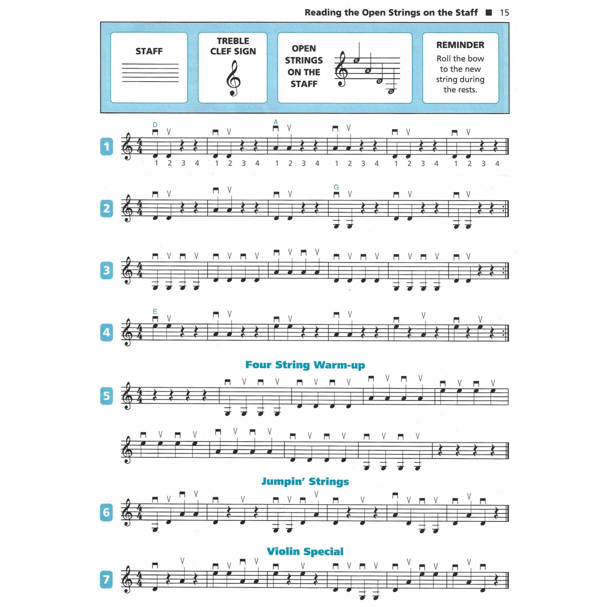 Sample: Violin (Pg. 15)