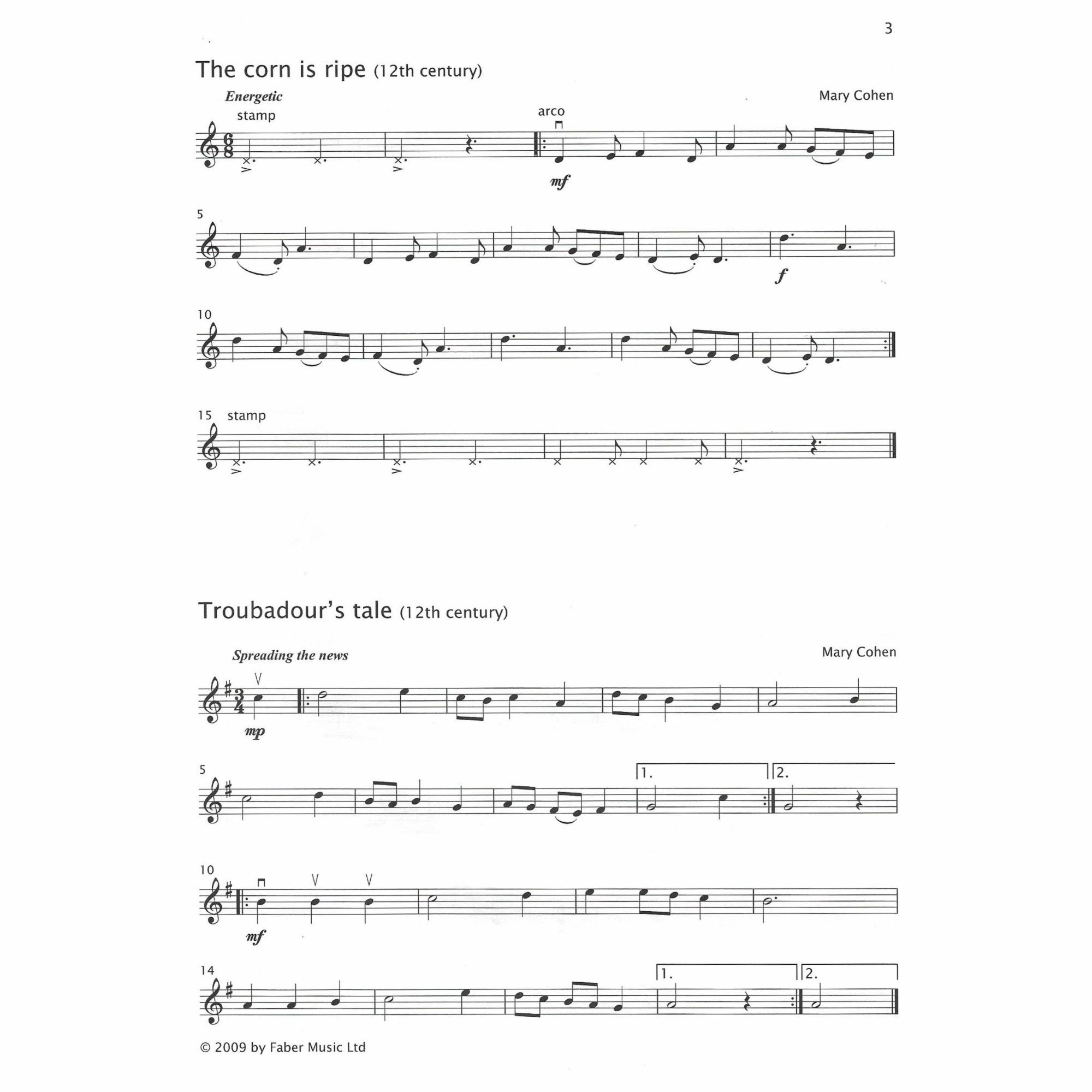 Sample: Violin (Pg. 3)