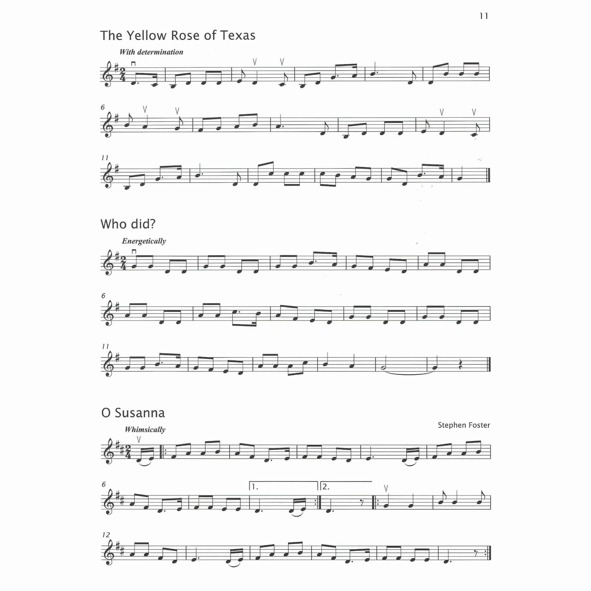 Sample: Violin (Pg. 11)