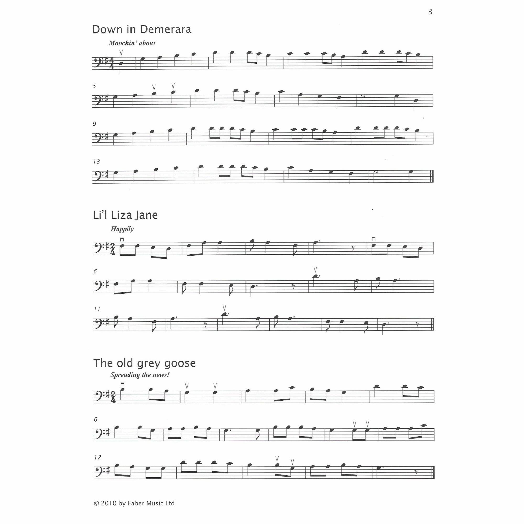 Sample: Cello (Pg. 3)