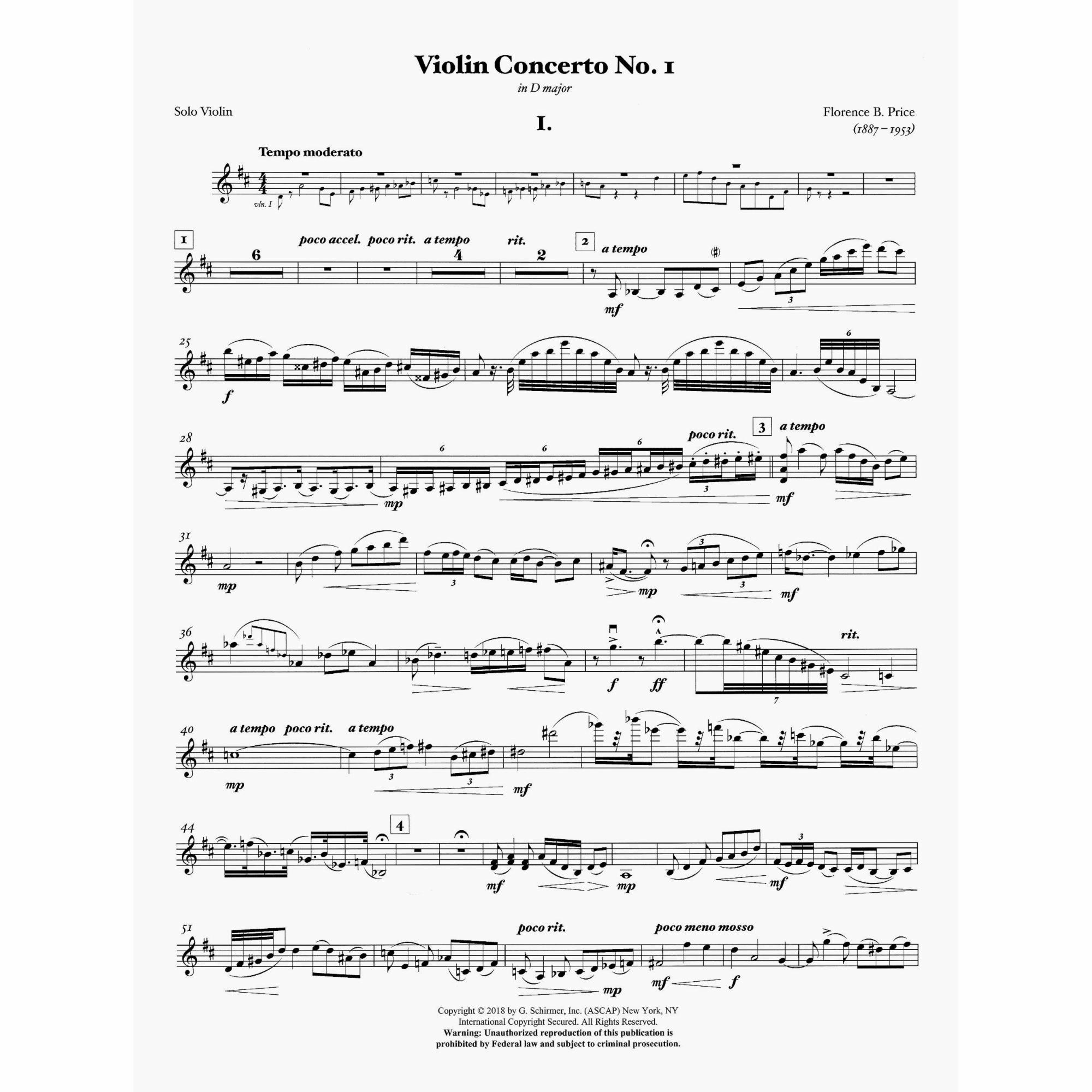 Sample: Violin Part