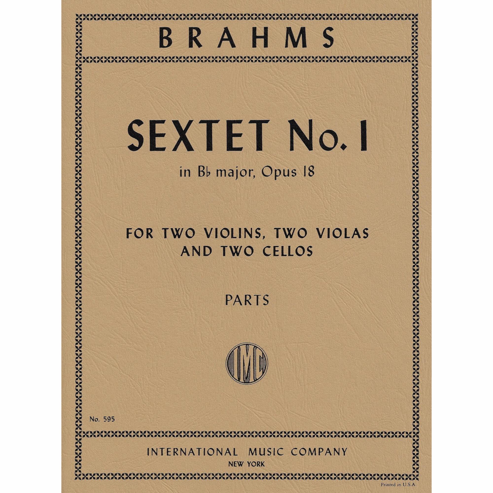 Brahms -- String Sextet No. 1 in B-flat Major, Op. 18